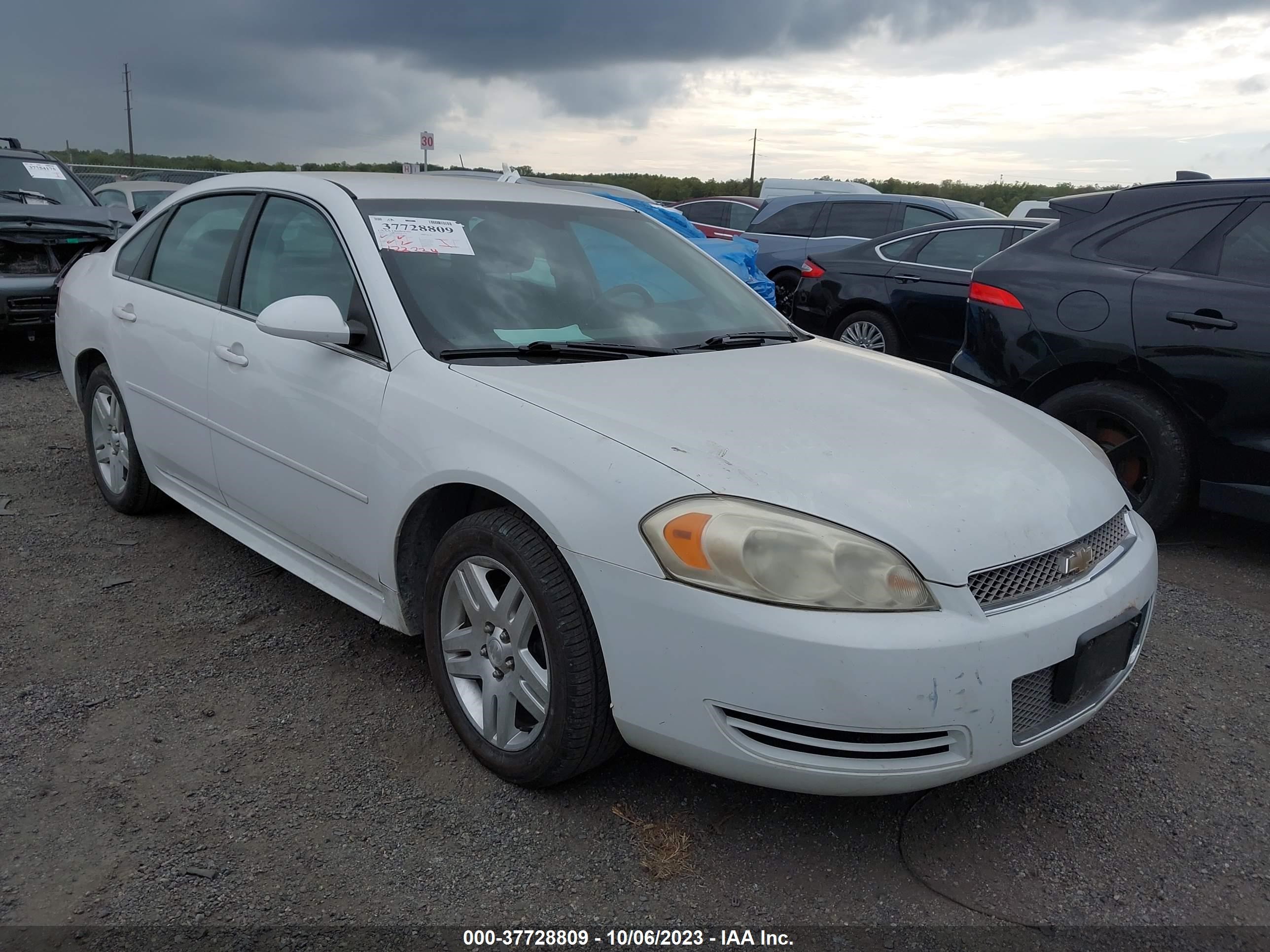 CHEVROLET IMPALA 2012 2g1wg5e35c1228647