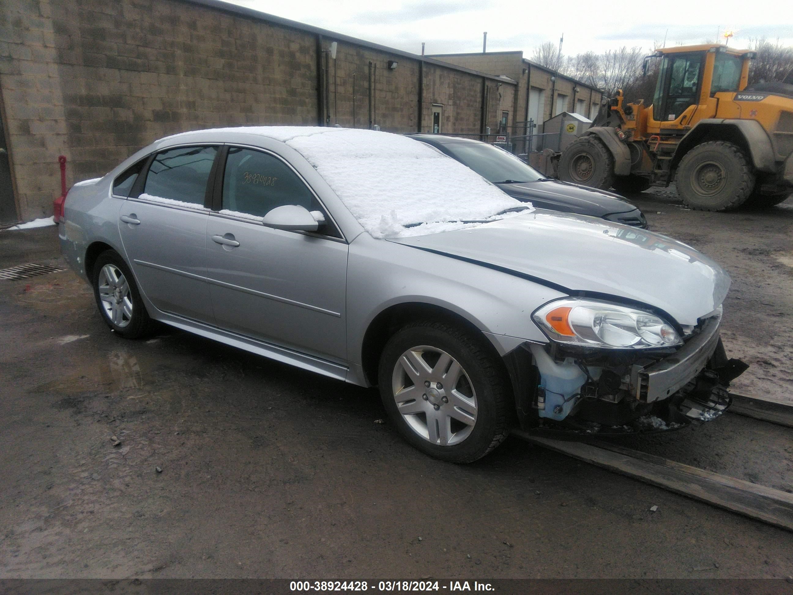 CHEVROLET IMPALA 2012 2g1wg5e35c1327792