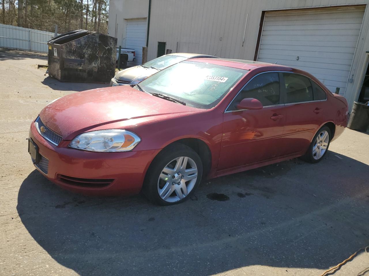 CHEVROLET IMPALA 2013 2g1wg5e35d1104542