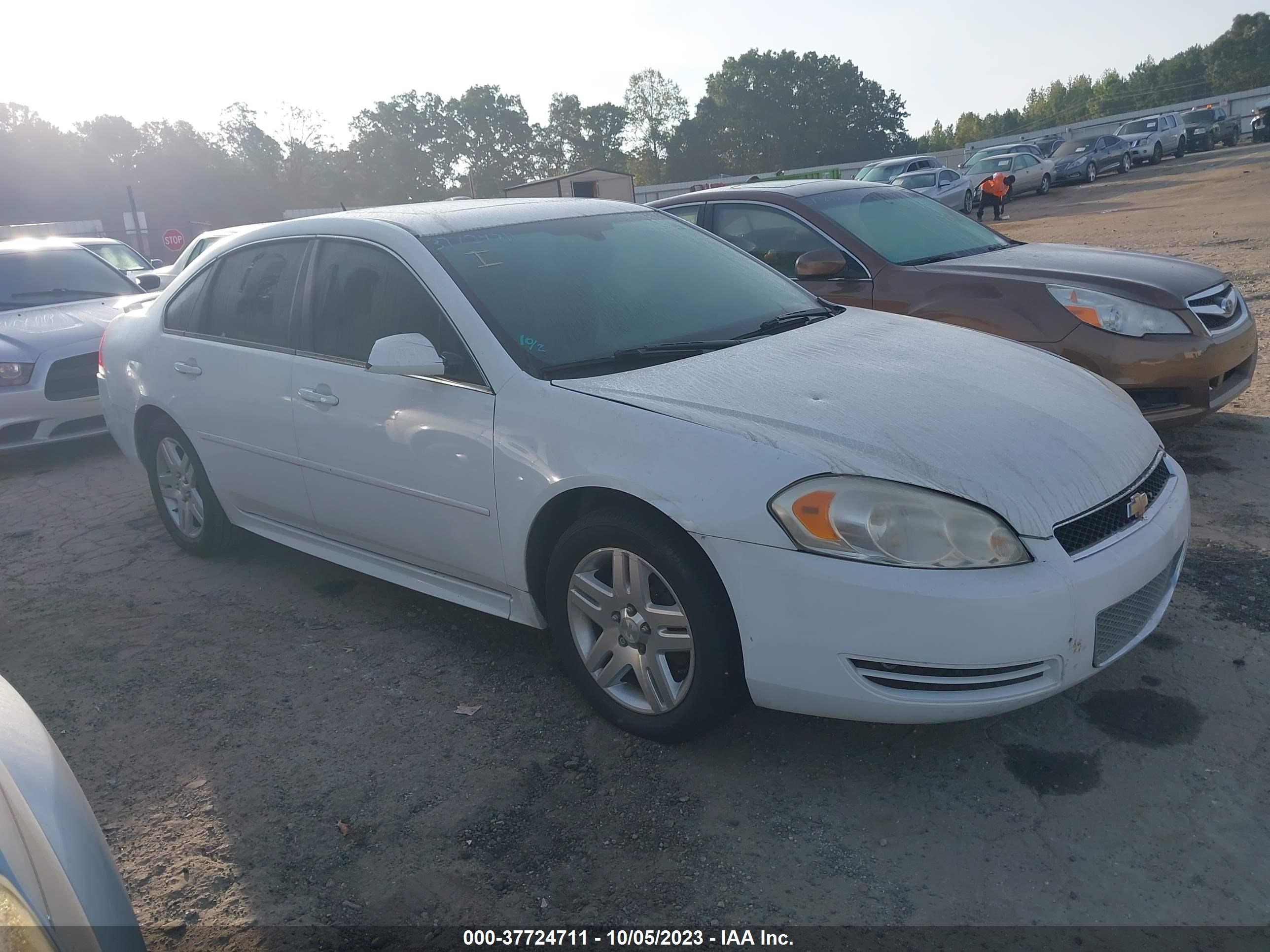 CHEVROLET IMPALA 2013 2g1wg5e35d1198521