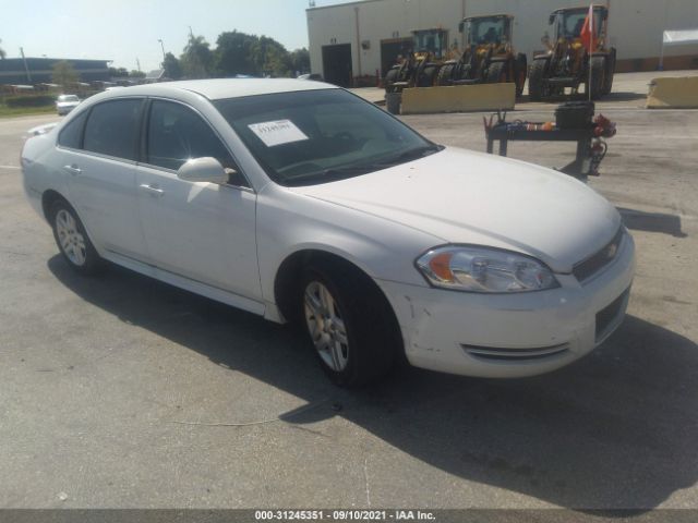 CHEVROLET IMPALA 2012 2g1wg5e36c1102331