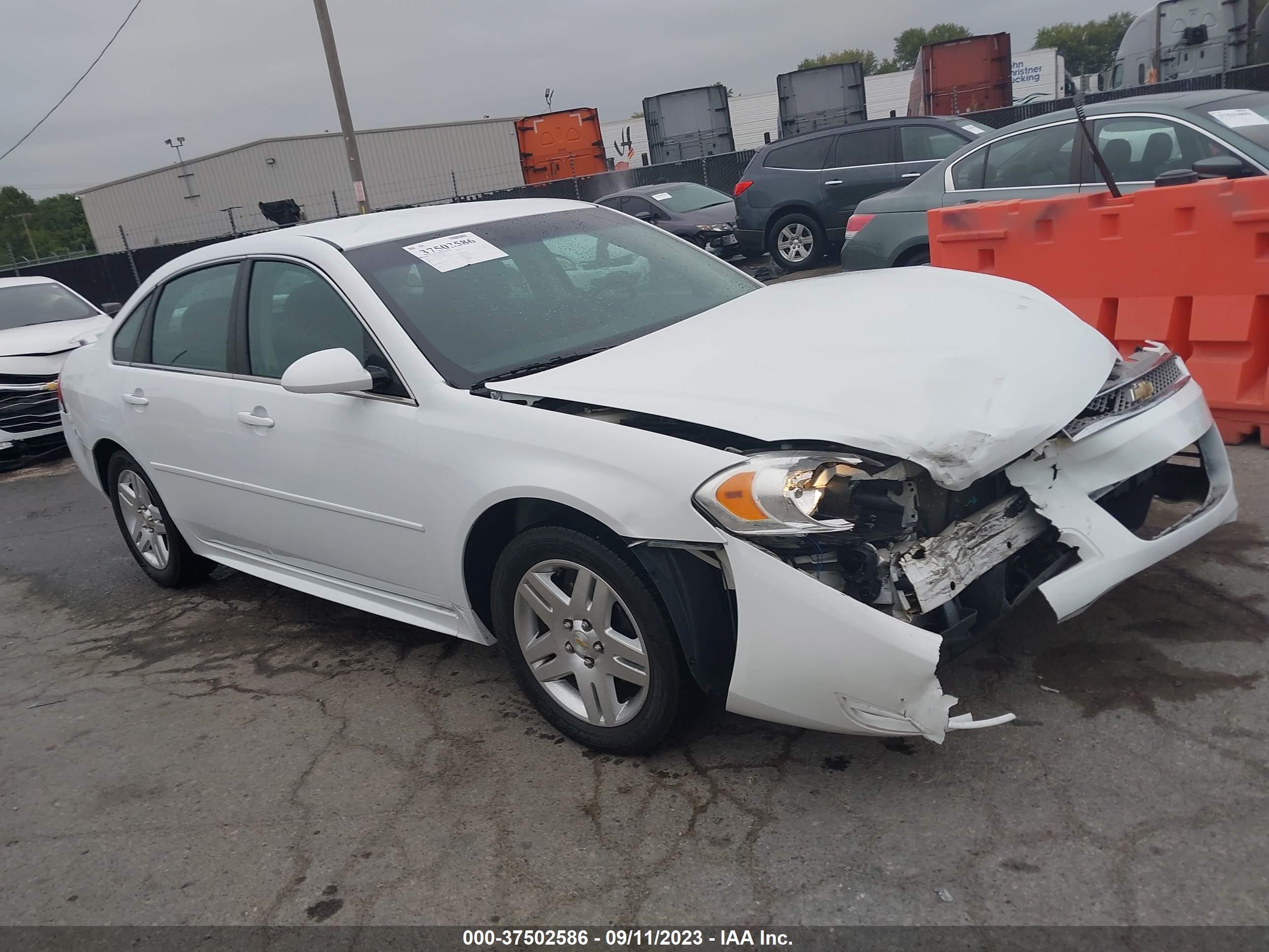 CHEVROLET IMPALA 2012 2g1wg5e36c1129464