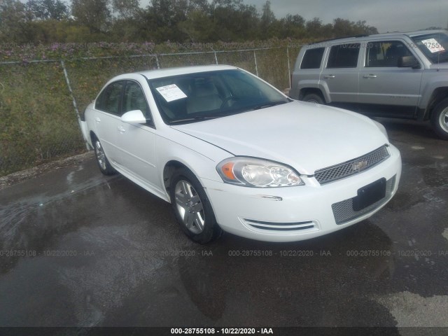 CHEVROLET IMPALA 2012 2g1wg5e36c1315585