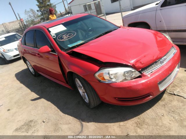 CHEVROLET IMPALA 2013 2g1wg5e36d1127392