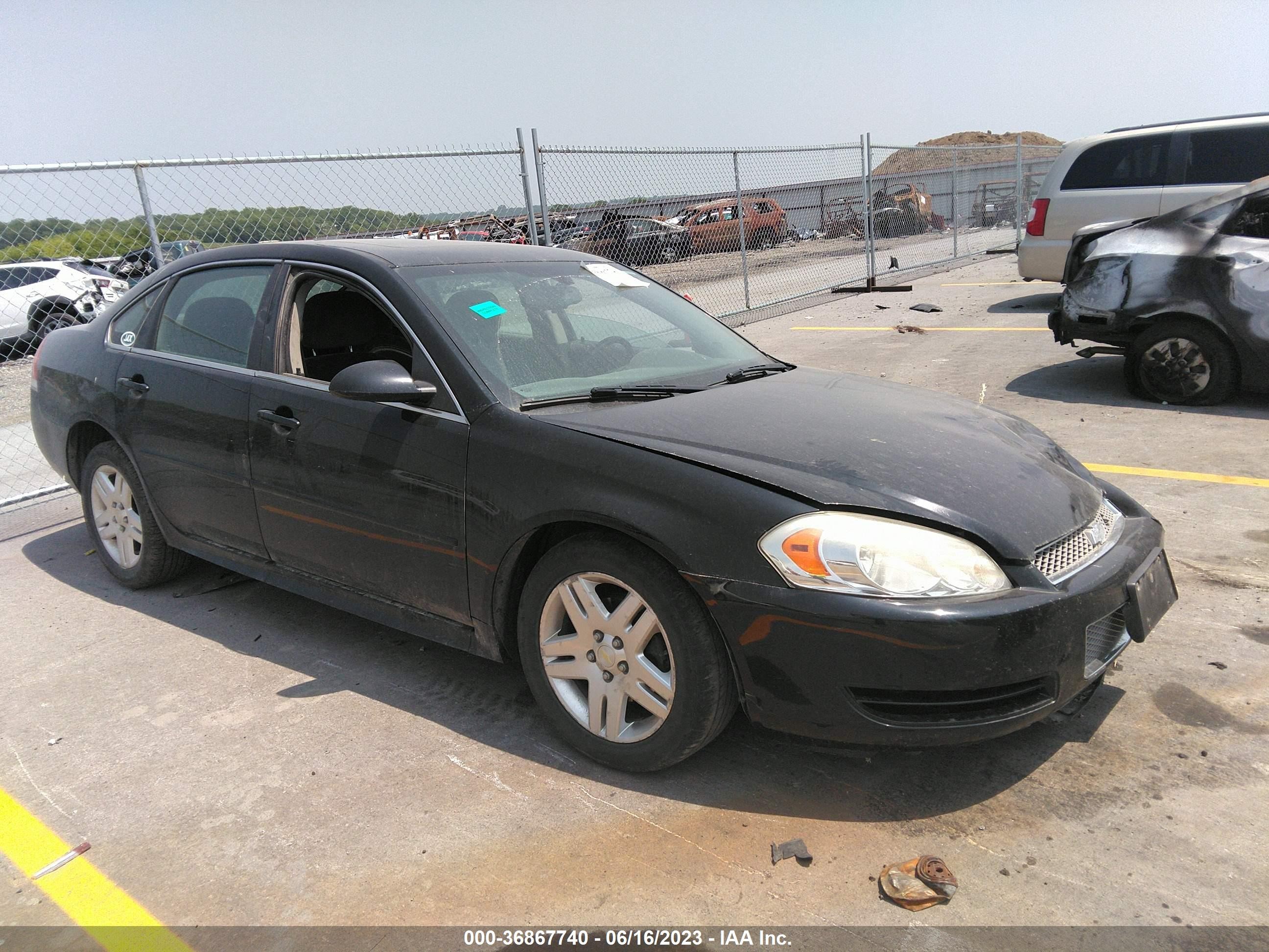 CHEVROLET IMPALA 2013 2g1wg5e36d1225175