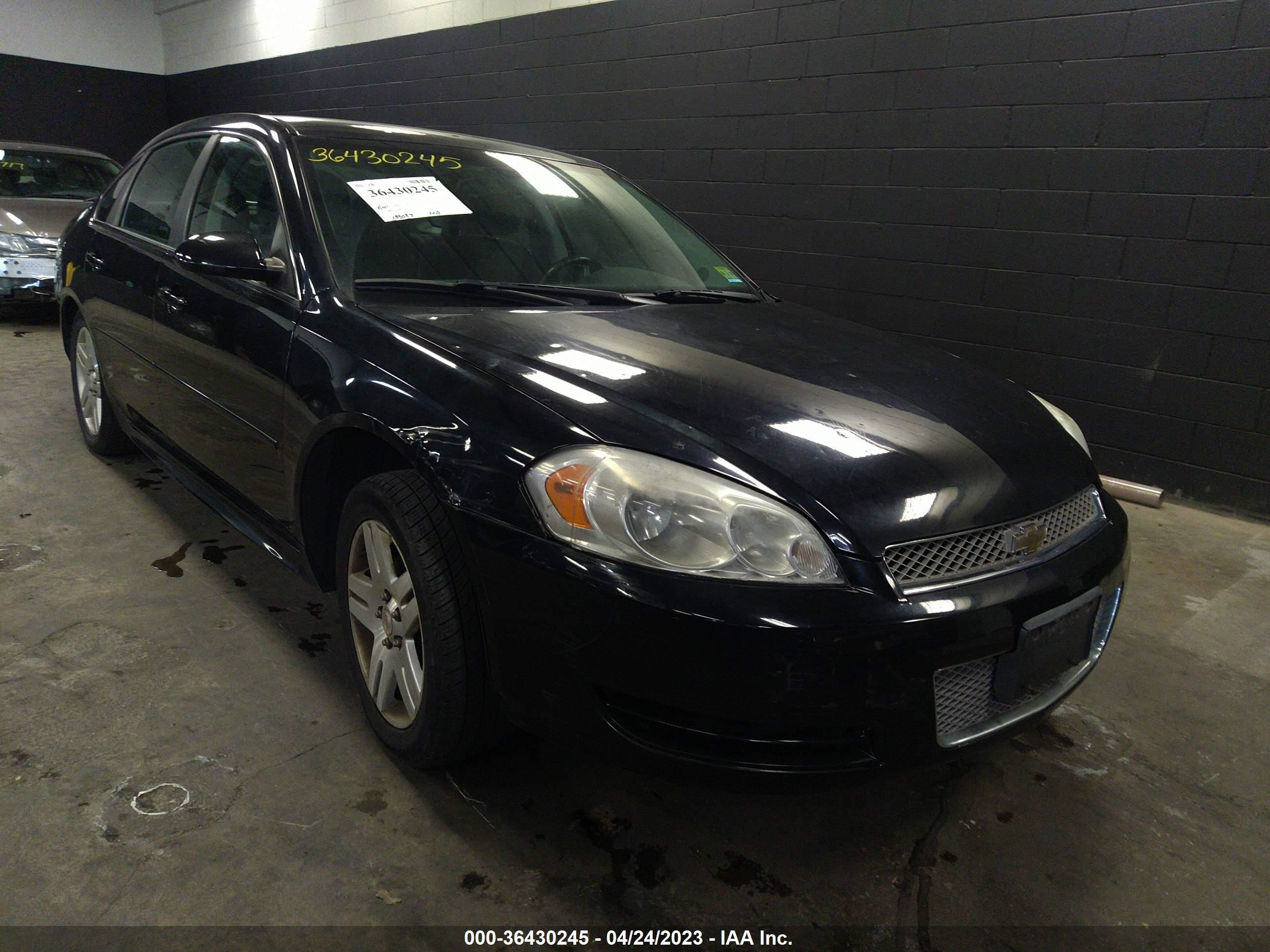 CHEVROLET IMPALA 2012 2g1wg5e37c1100183