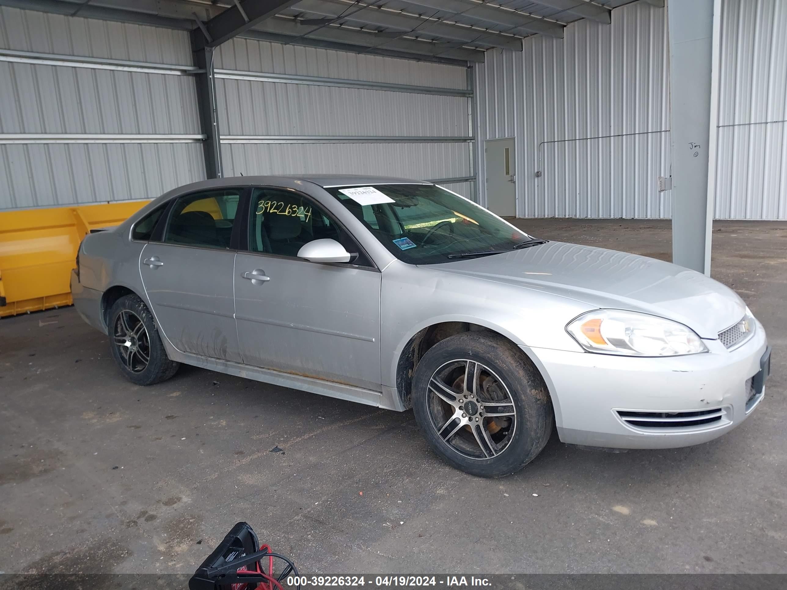 CHEVROLET IMPALA 2013 2g1wg5e37d1100654