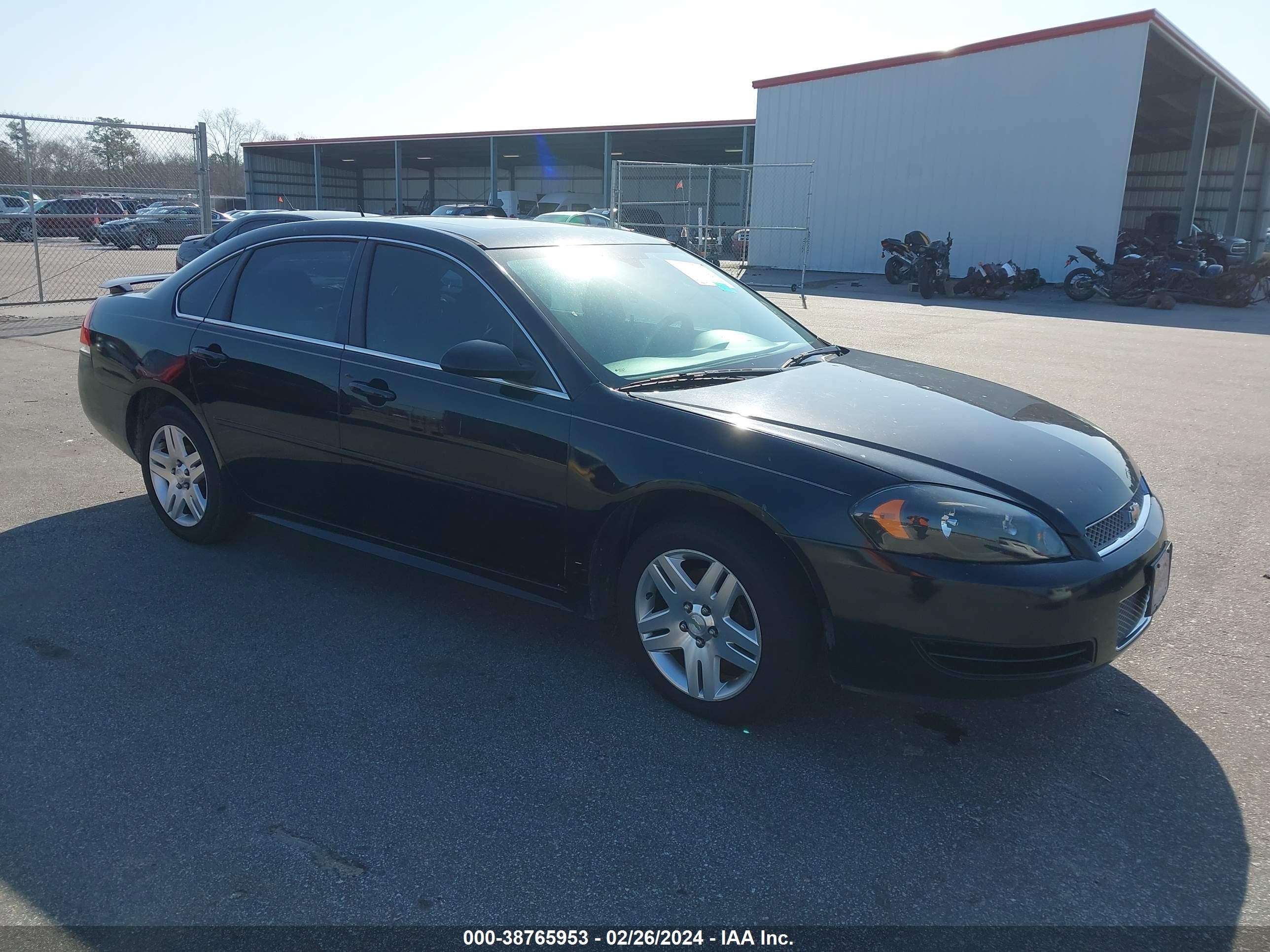 CHEVROLET IMPALA 2013 2g1wg5e37d1128406