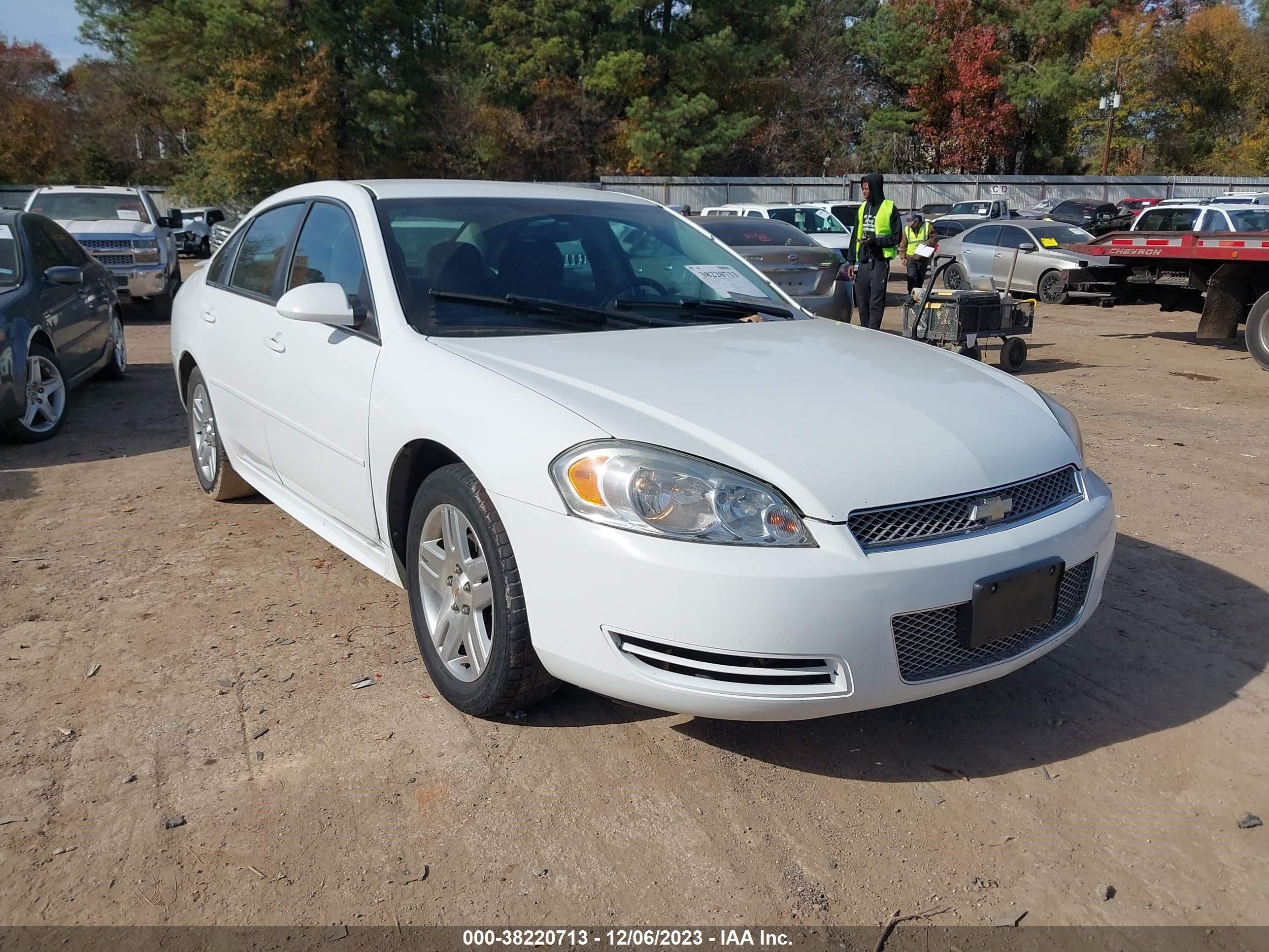 CHEVROLET IMPALA 2012 2g1wg5e38c1102329