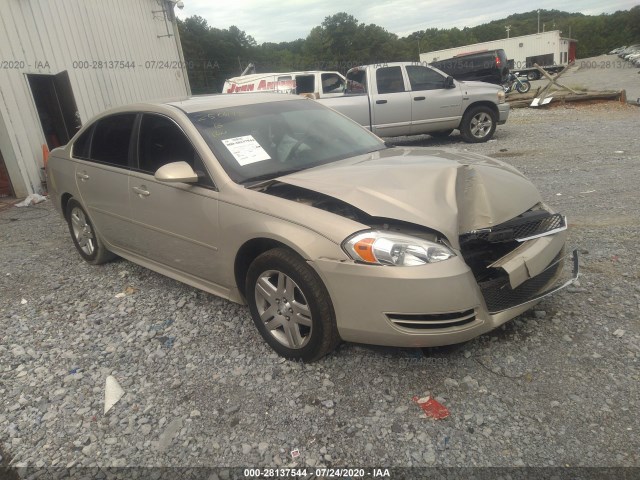 CHEVROLET IMPALA 2012 2g1wg5e38c1250495