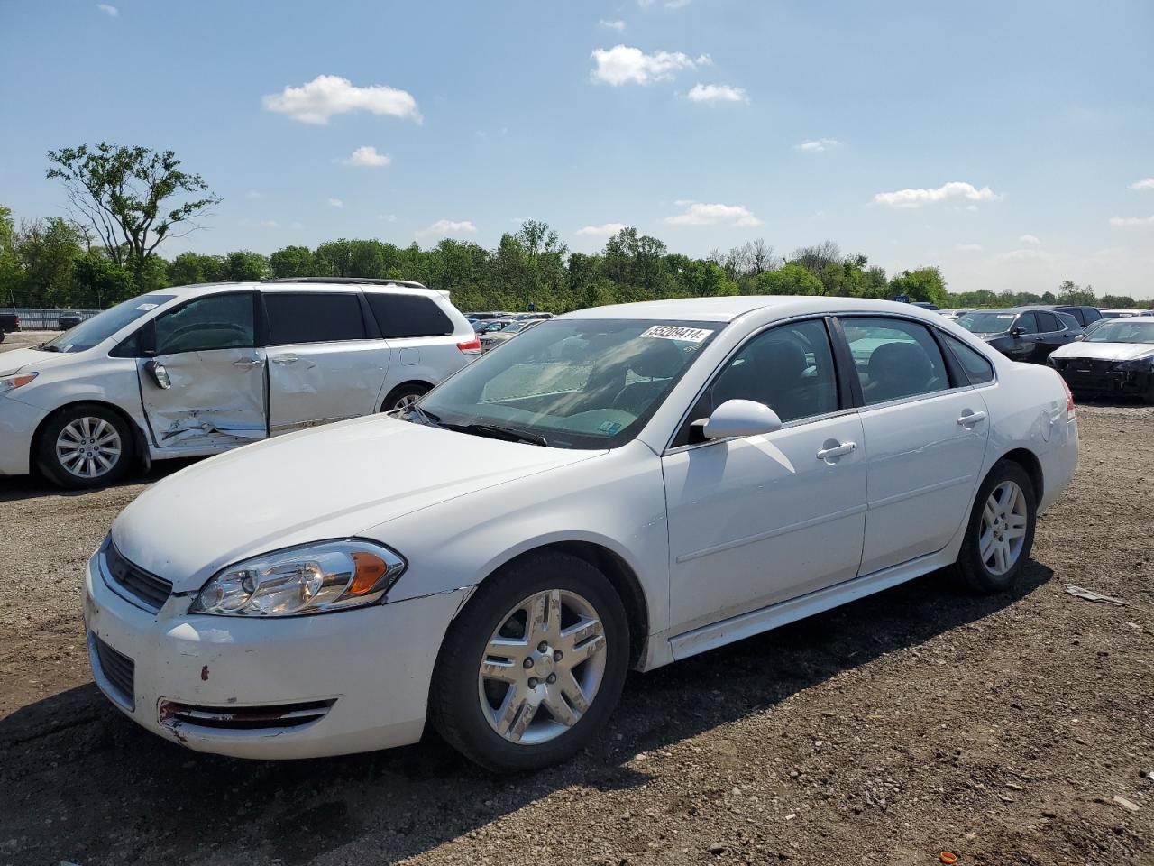 CHEVROLET IMPALA 2013 2g1wg5e38d1155761