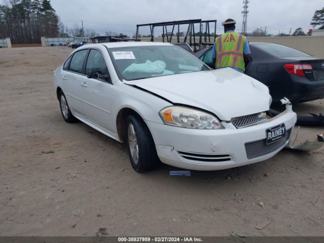 CHEVROLET IMPALA 2013 2g1wg5e38d1241412