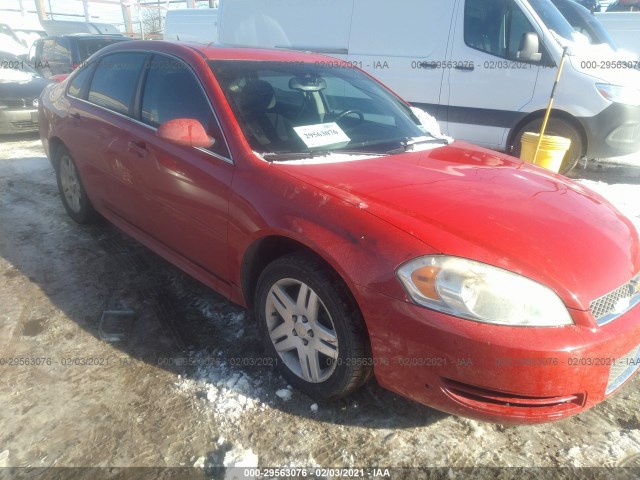 CHEVROLET IMPALA 2012 2g1wg5e39c1169103