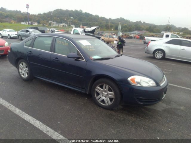 CHEVROLET IMPALA 2012 2g1wg5e39c1294599