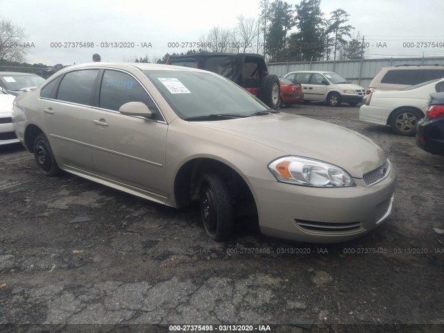 CHEVROLET IMPALA 2012 2g1wg5e3xc1101375