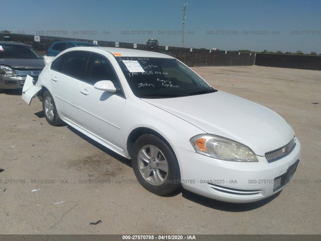 CHEVROLET IMPALA 2012 2g1wg5e3xc1132870