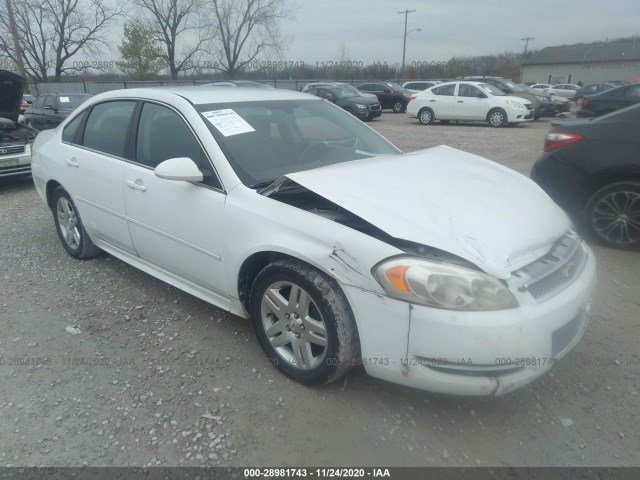 CHEVROLET IMPALA 2012 2g1wg5e3xc1260638