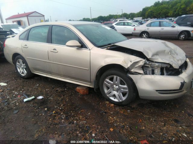 CHEVROLET IMPALA 2012 2g1wg5e3xc1271588