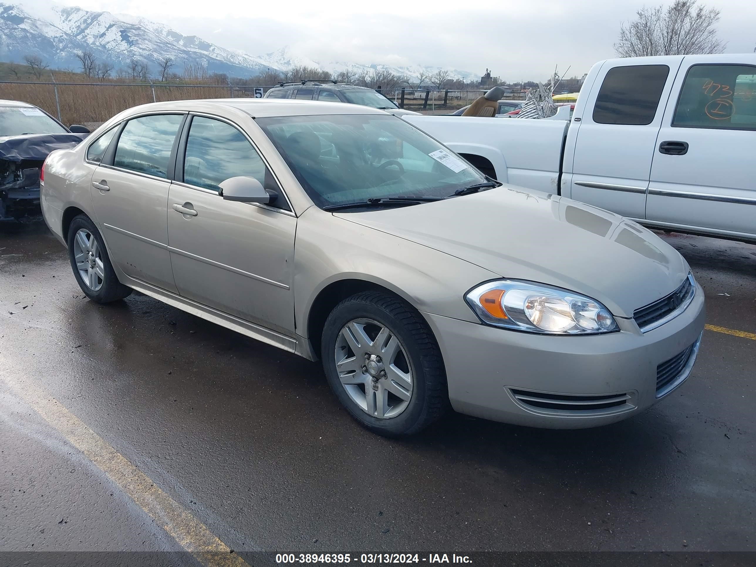 CHEVROLET IMPALA 2012 2g1wg5e3xc1308168