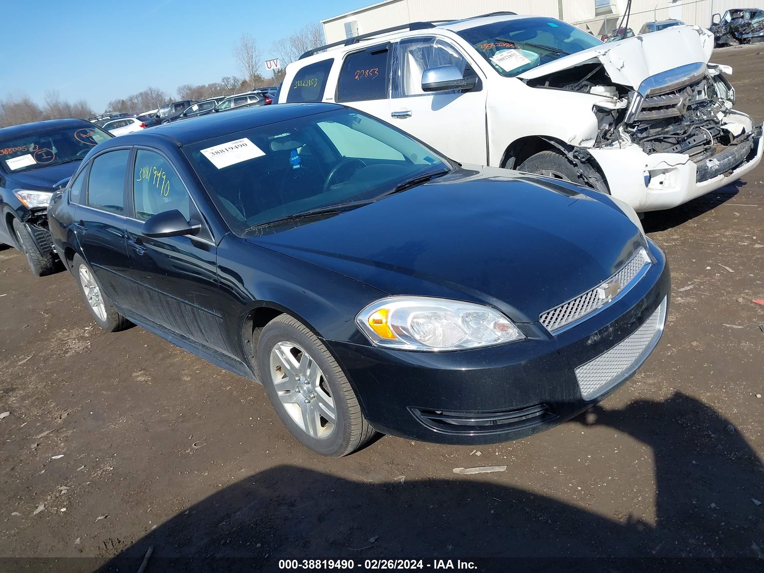 CHEVROLET IMPALA 2013 2g1wg5e3xd1132966