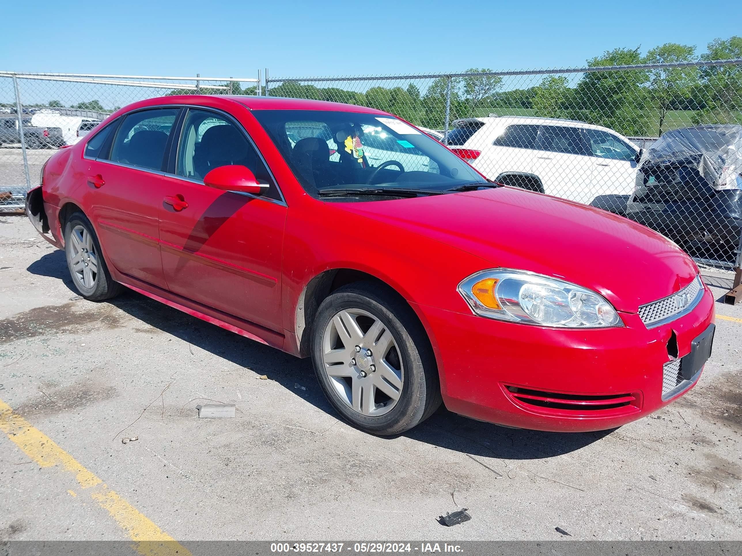 CHEVROLET IMPALA 2013 2g1wg5e3xd1180399