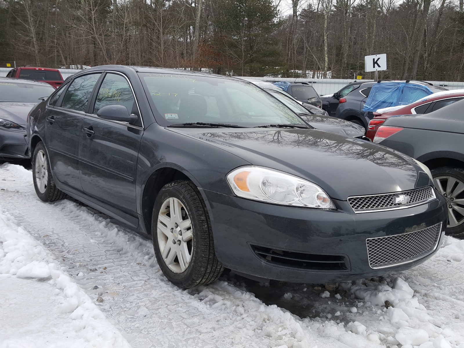 CHEVROLET IMPALA LT 2013 2g1wg5e3xd1193489