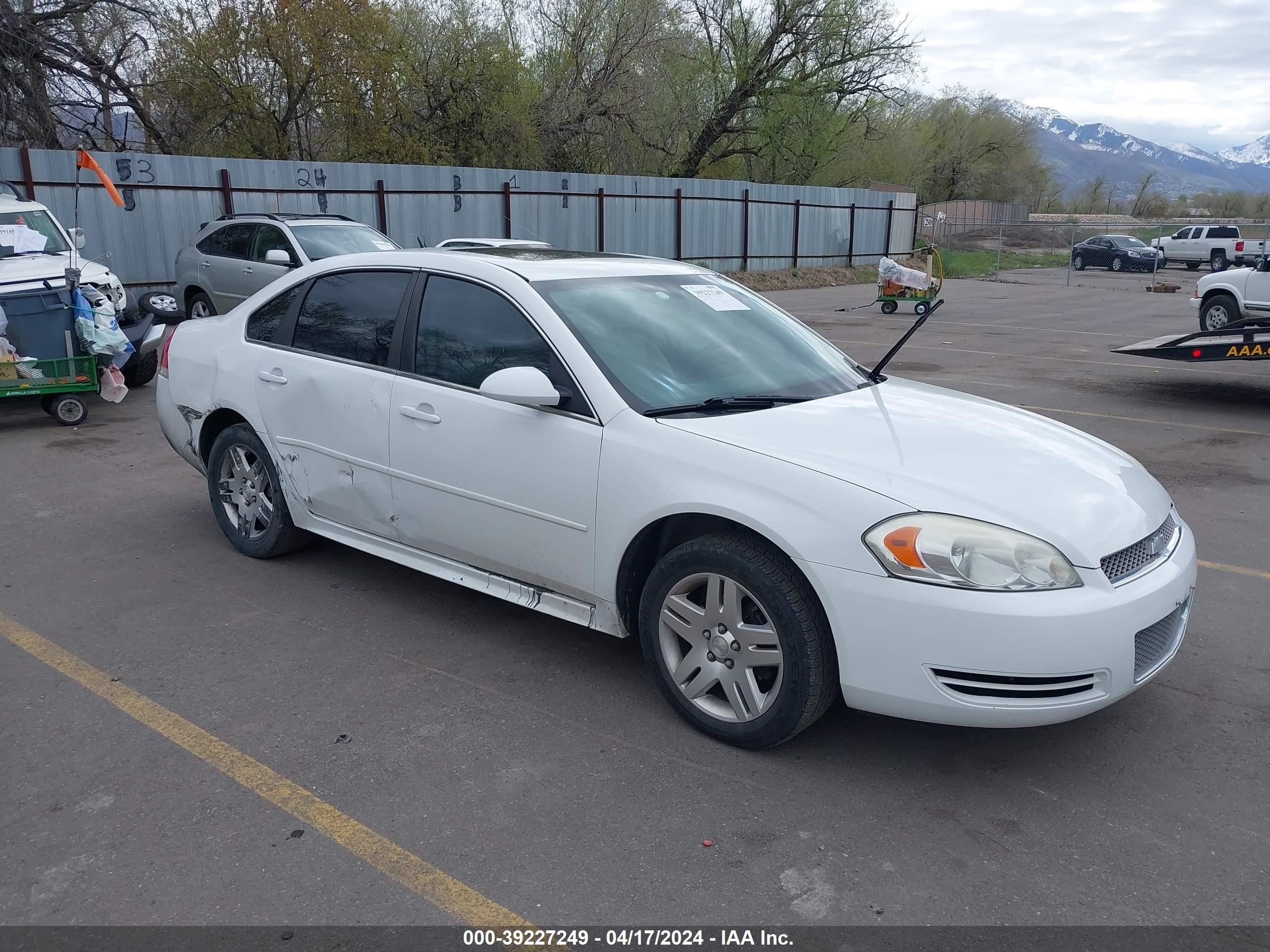 CHEVROLET IMPALA 2013 2g1wg5e3xd1249267