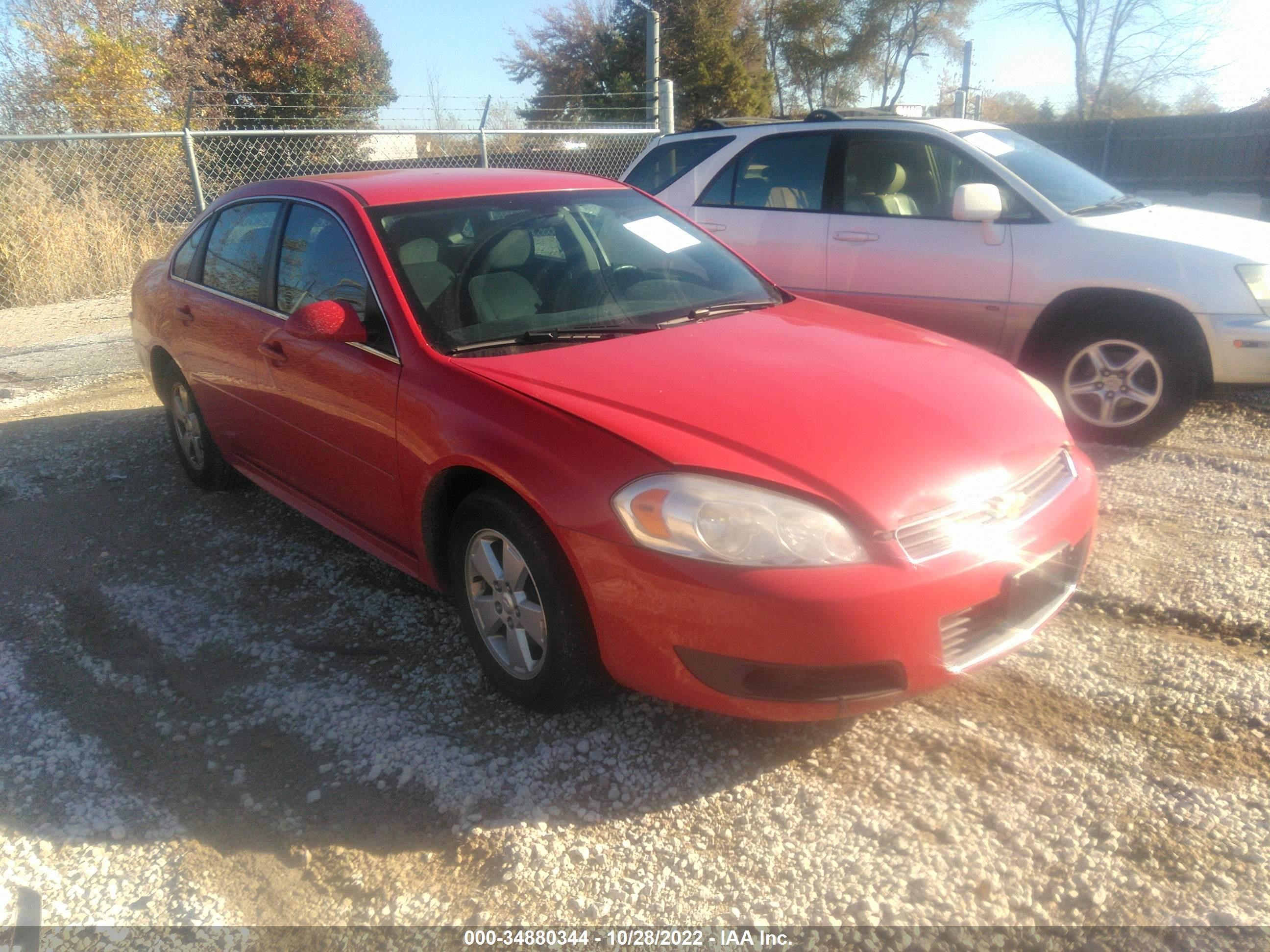 CHEVROLET IMPALA 2011 2g1wg5ek0b1129224