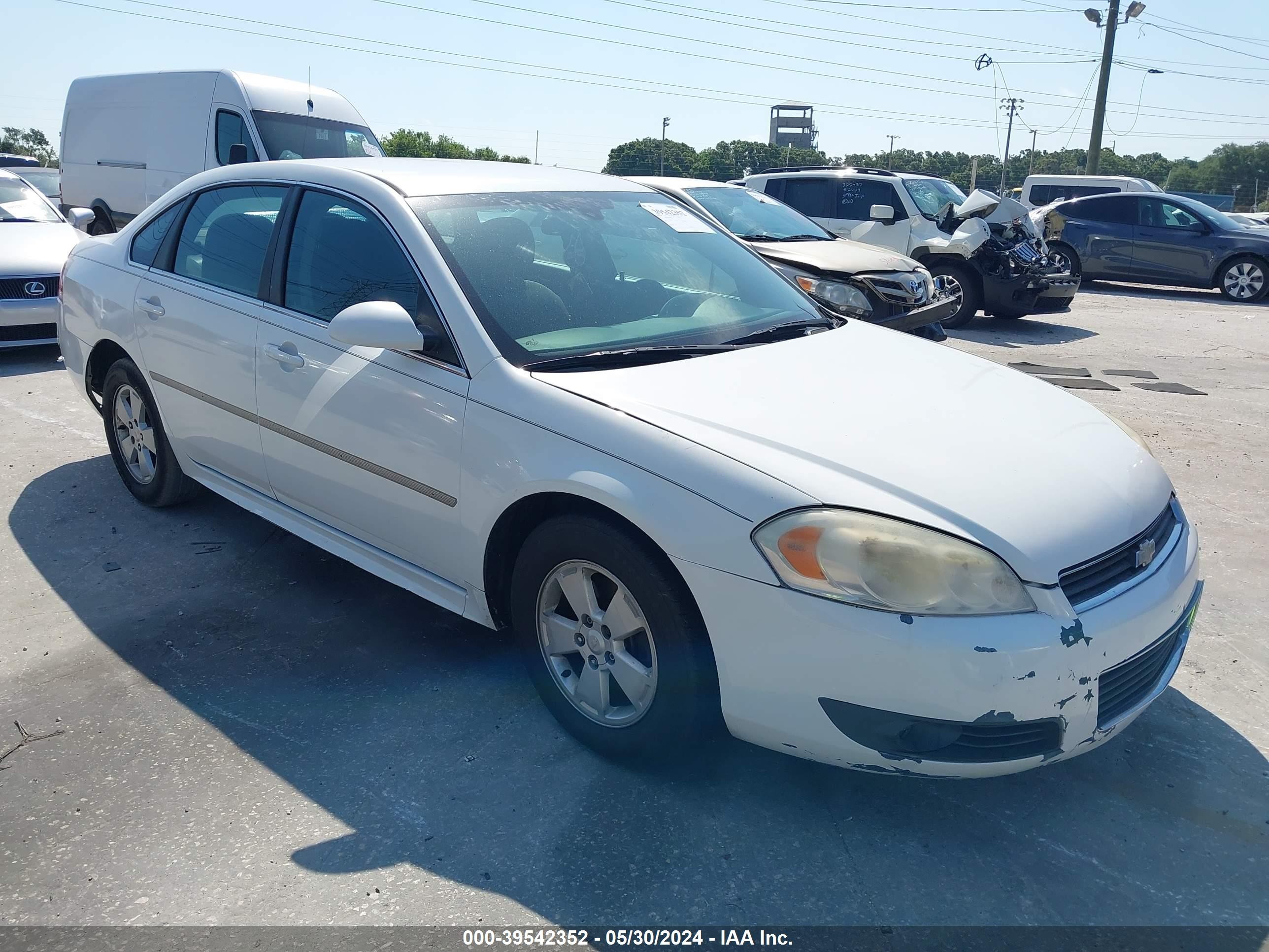 CHEVROLET IMPALA 2011 2g1wg5ek0b1180688