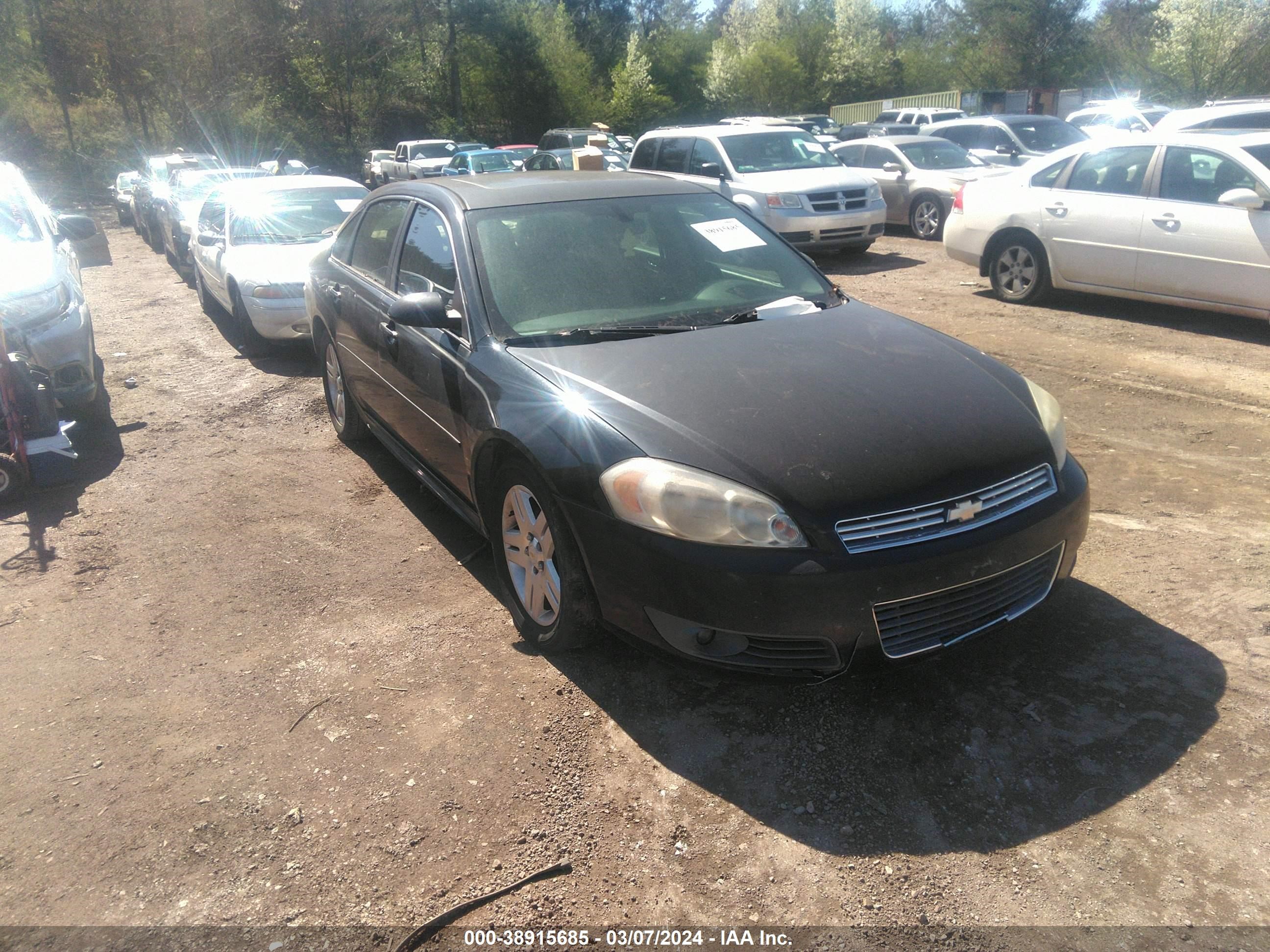 CHEVROLET IMPALA 2011 2g1wg5ek0b1291676