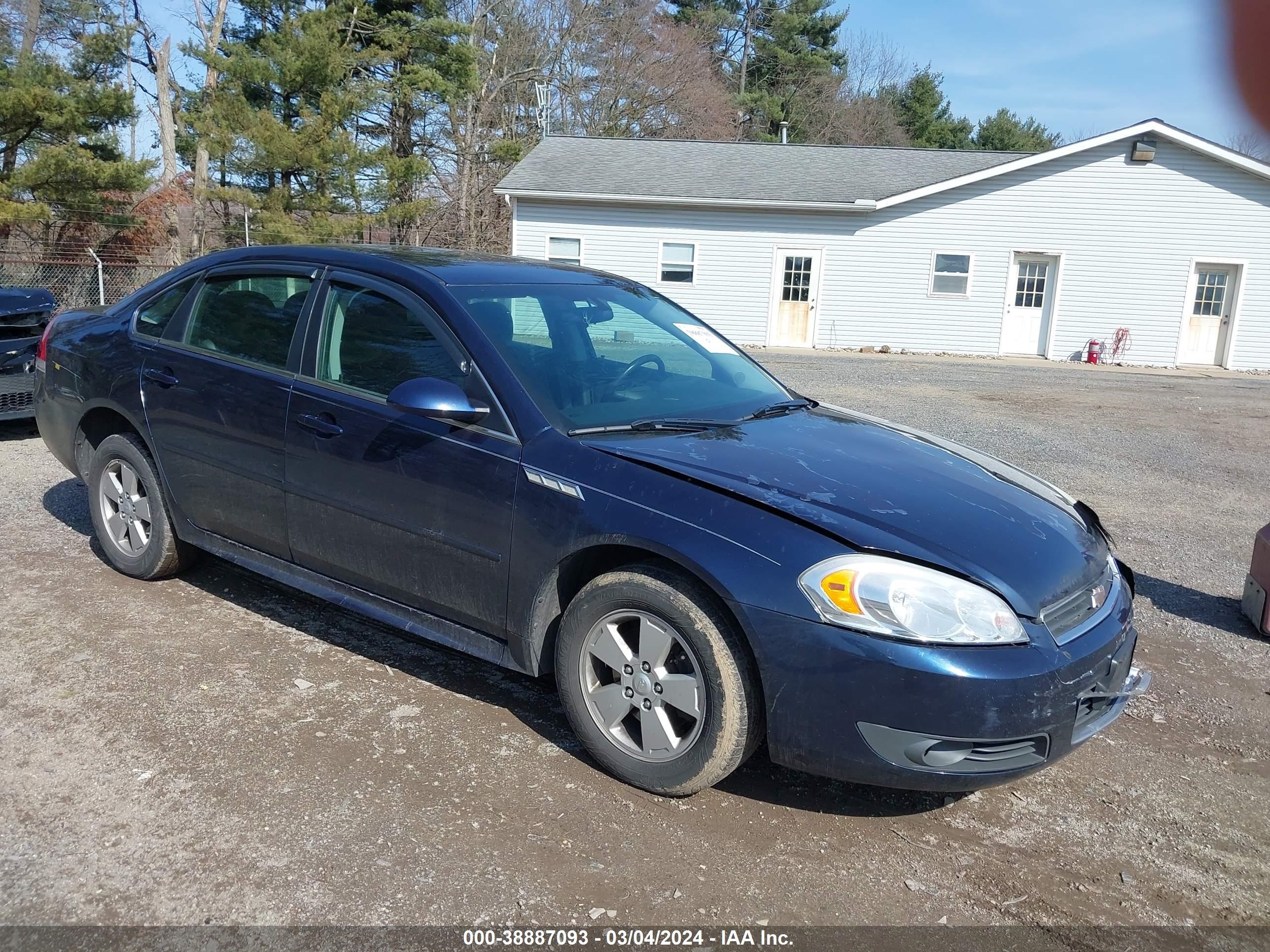 CHEVROLET IMPALA 2011 2g1wg5ek0b1299700