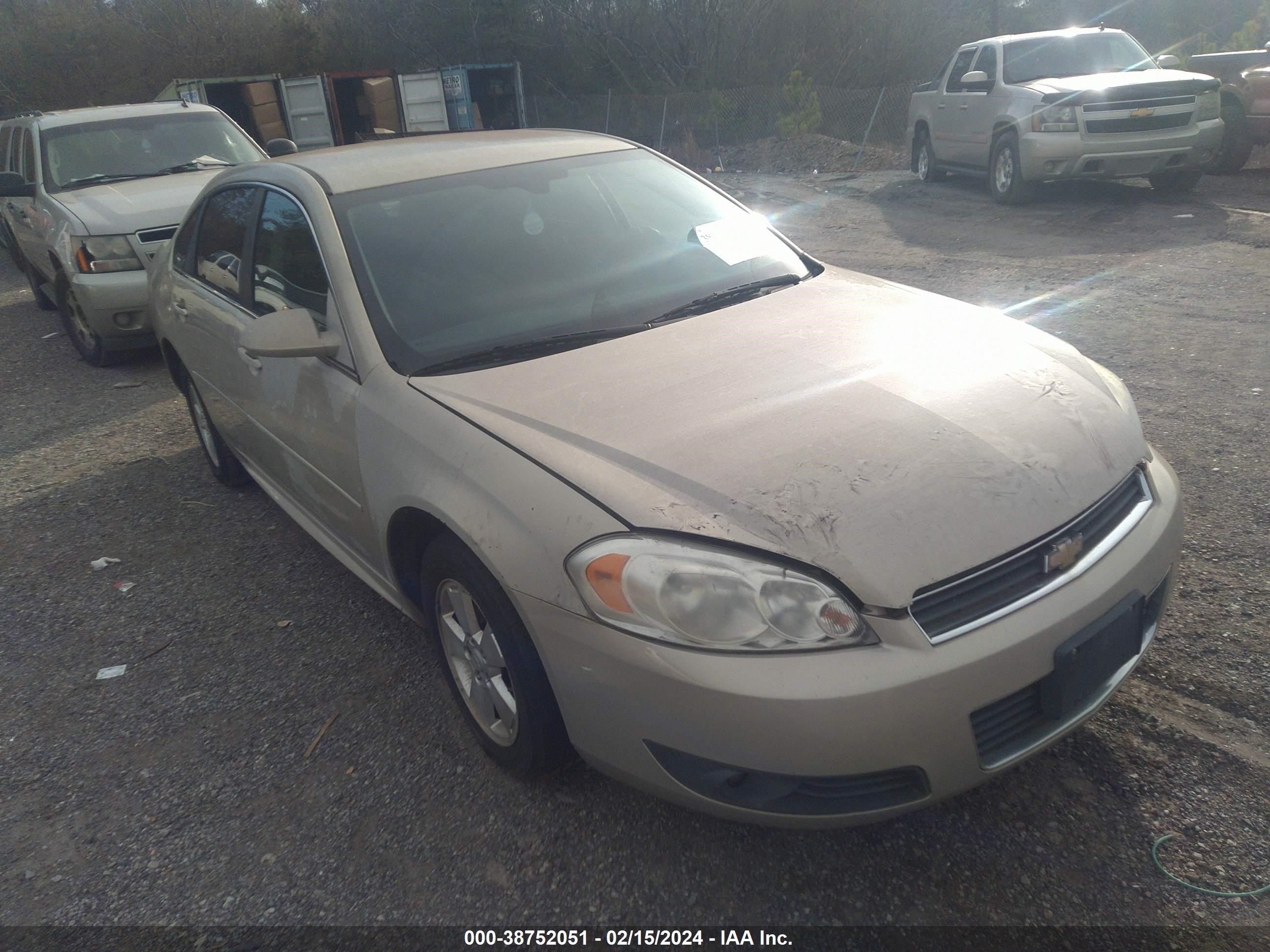 CHEVROLET IMPALA 2011 2g1wg5ek5b1239976