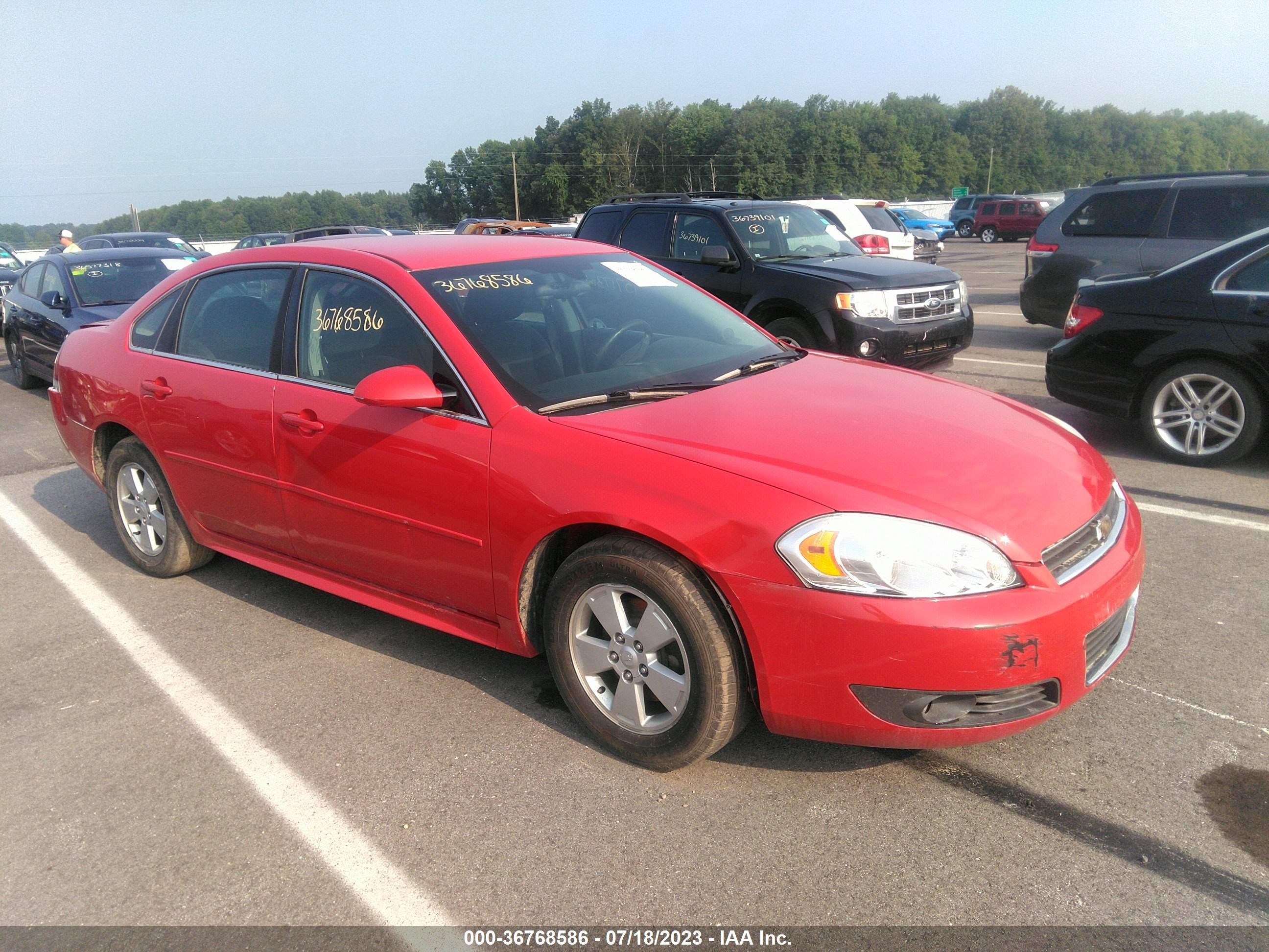 CHEVROLET IMPALA 2011 2g1wg5ek5b1308178