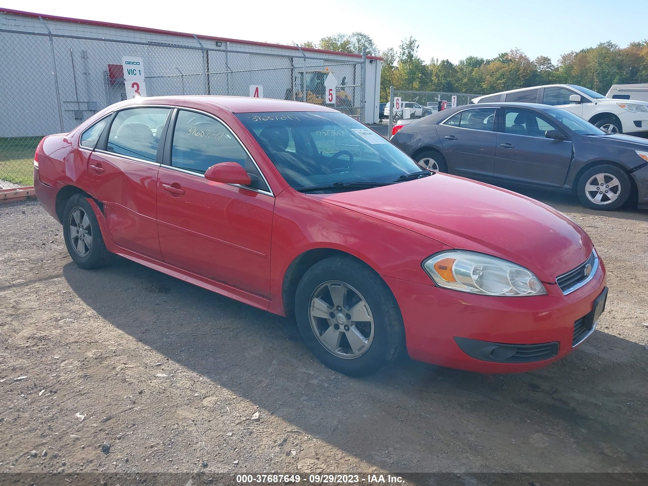 CHEVROLET IMPALA 2011 2g1wg5ek9b1123406