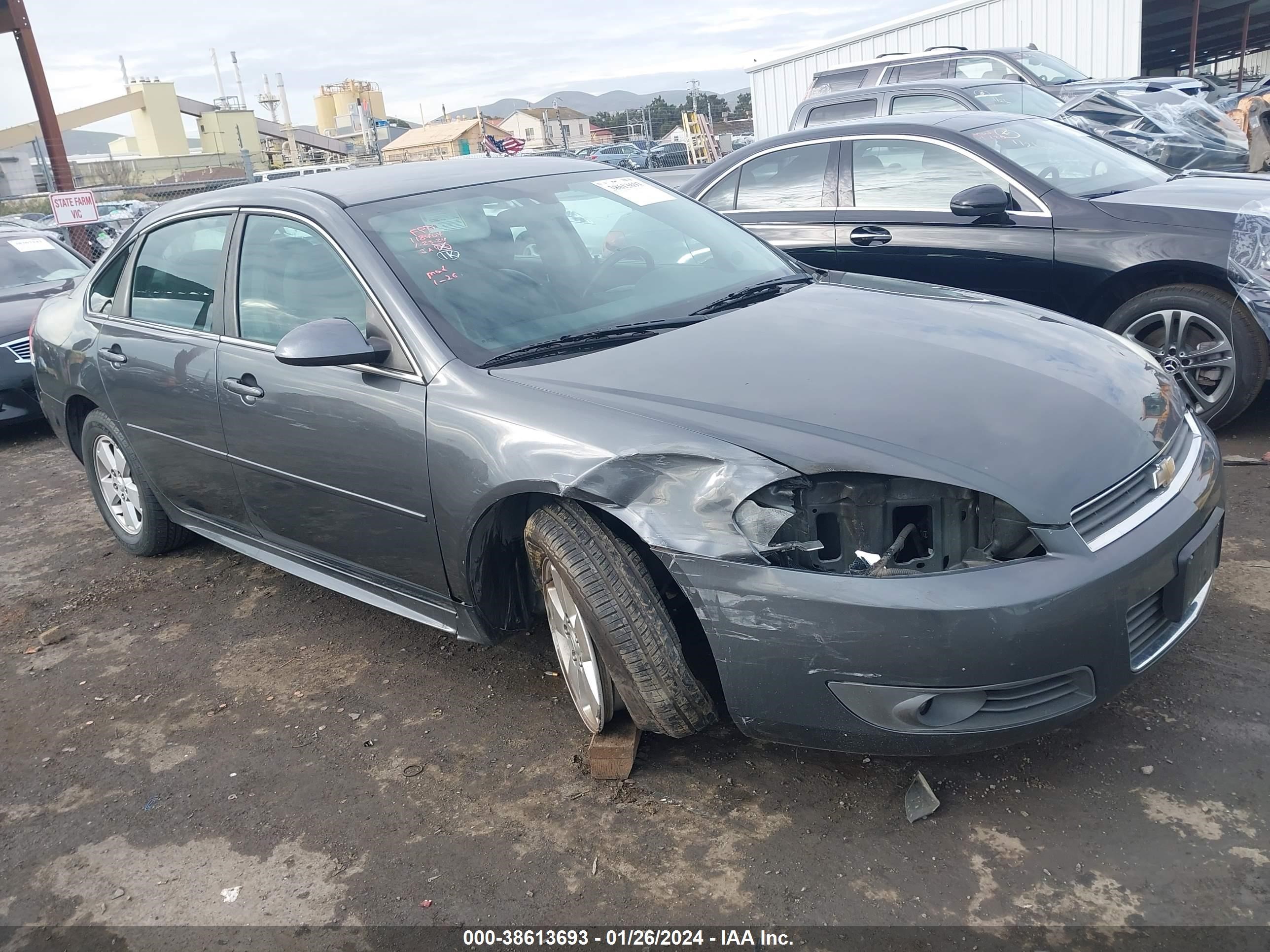 CHEVROLET IMPALA 2011 2g1wg5ekxb1122569