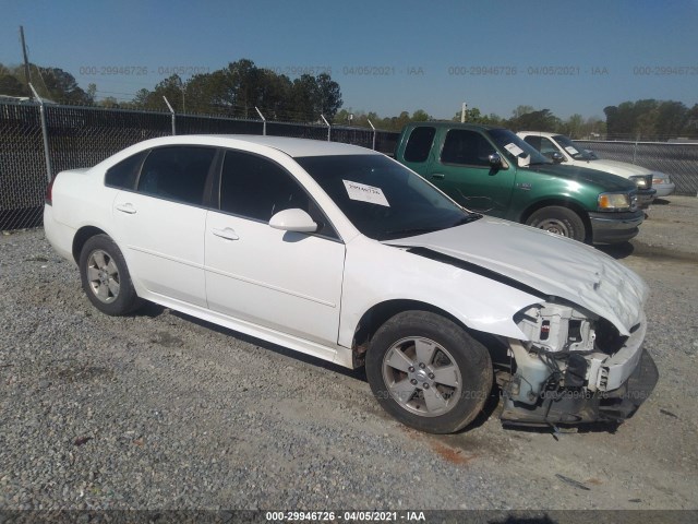 CHEVROLET IMPALA 2011 2g1wg5ekxb1220405