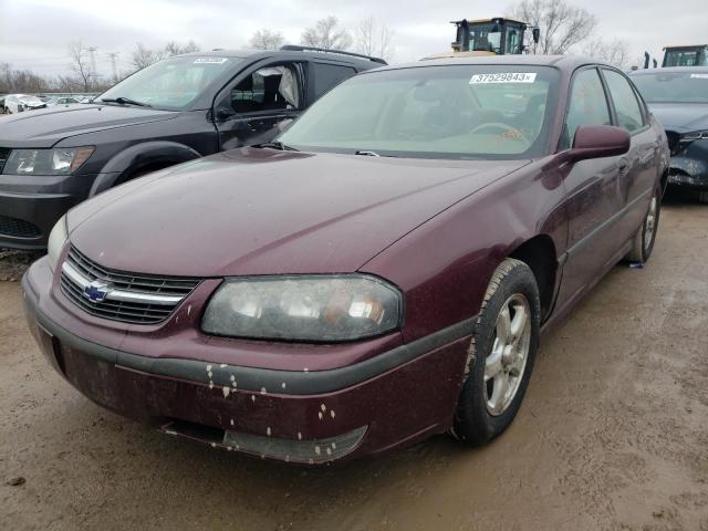 CHEVROLET IMPALA 2005 2g1wh52k139235816