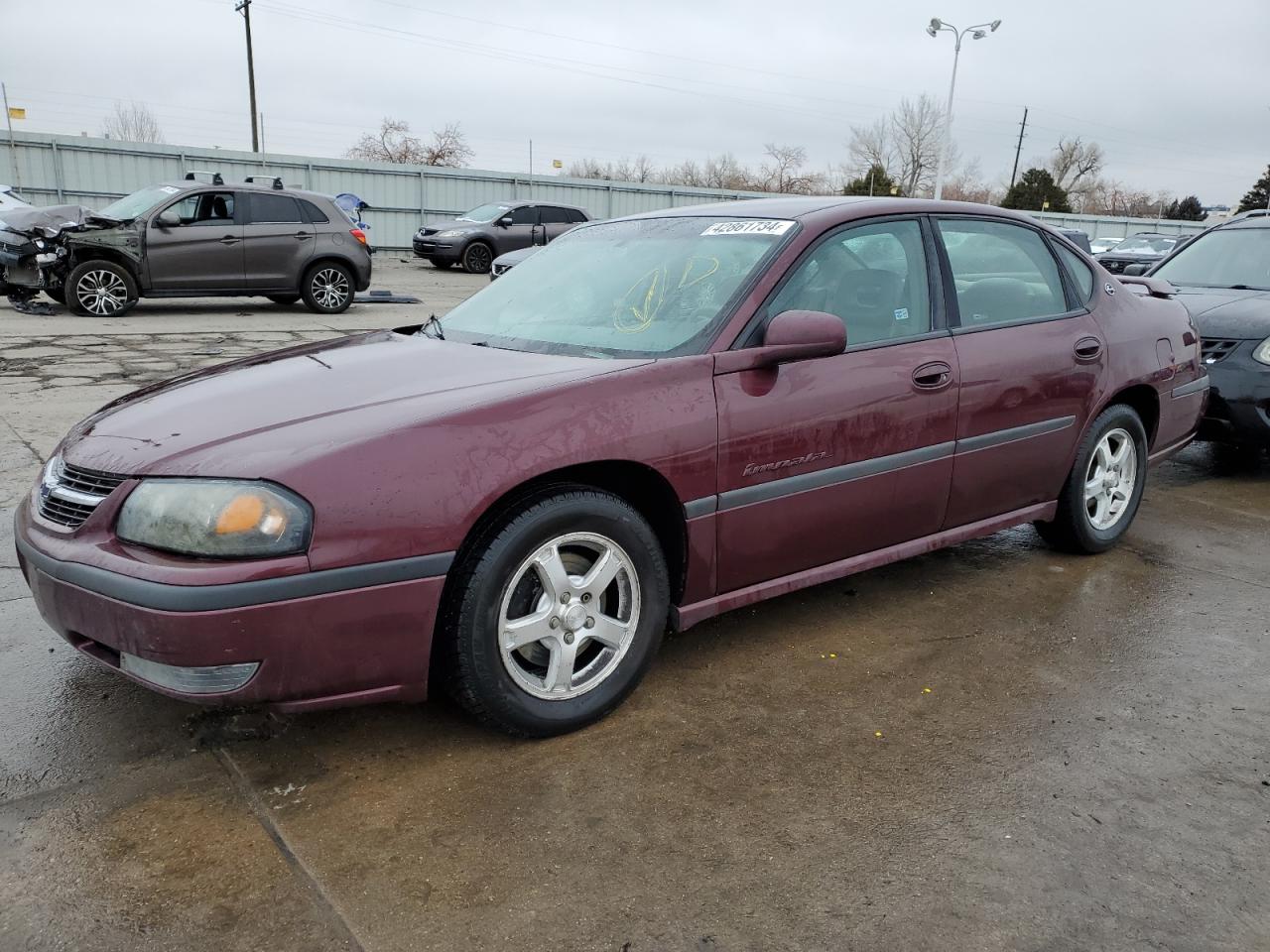 CHEVROLET IMPALA 2003 2g1wh52k139300860