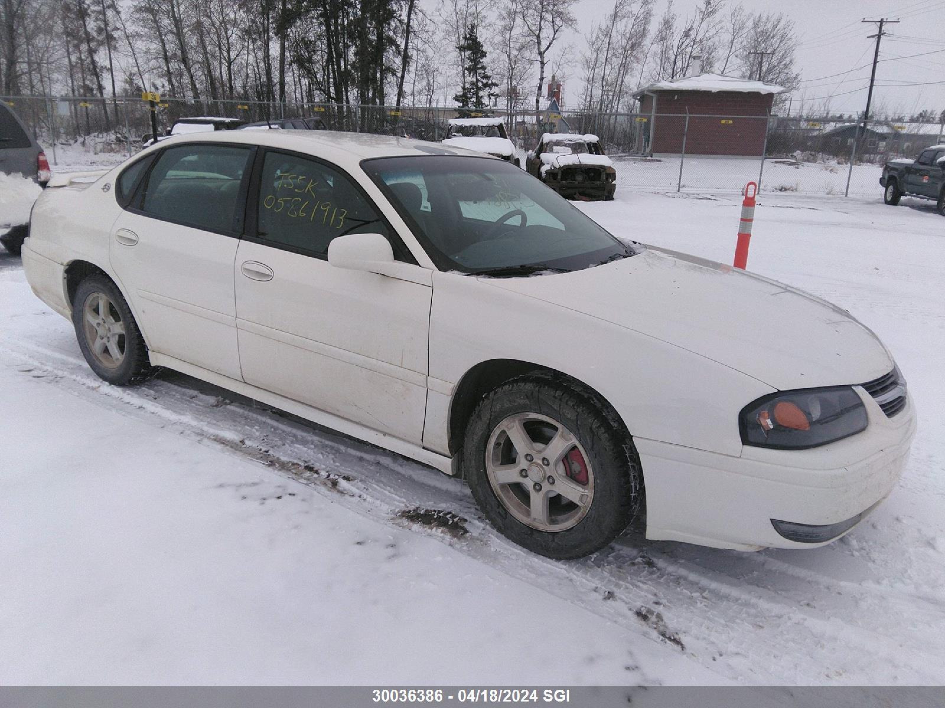 CHEVROLET IMPALA 2005 2g1wh52k159153538