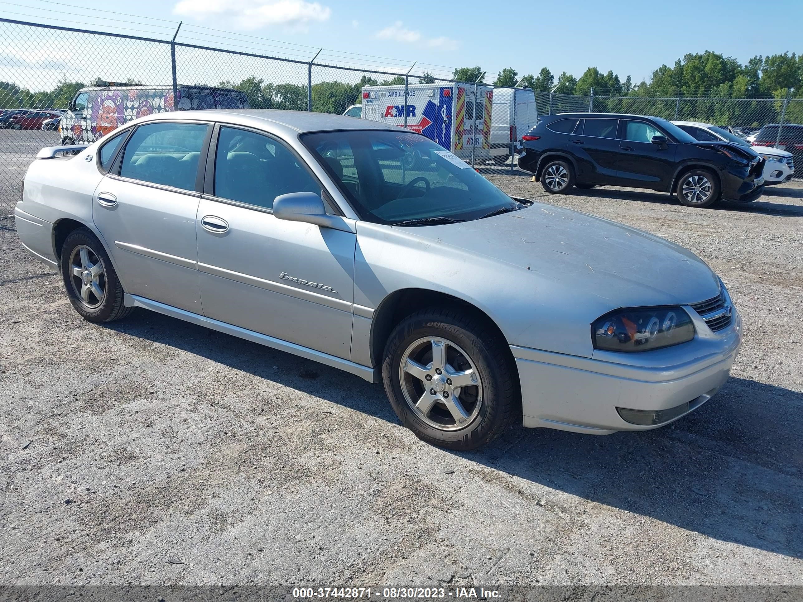 CHEVROLET IMPALA 2004 2g1wh52k249217603