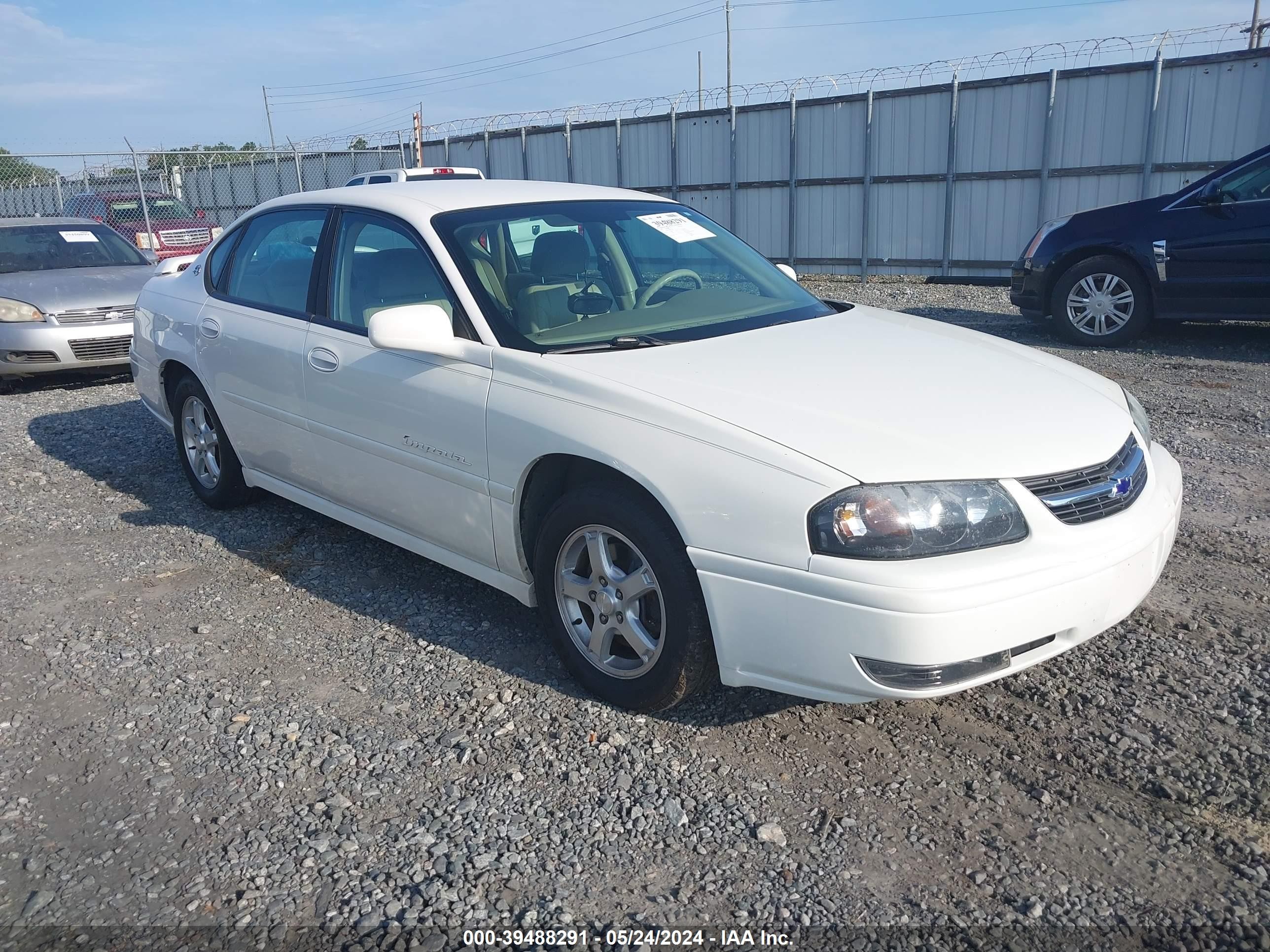 CHEVROLET IMPALA 2004 2g1wh52k249238810