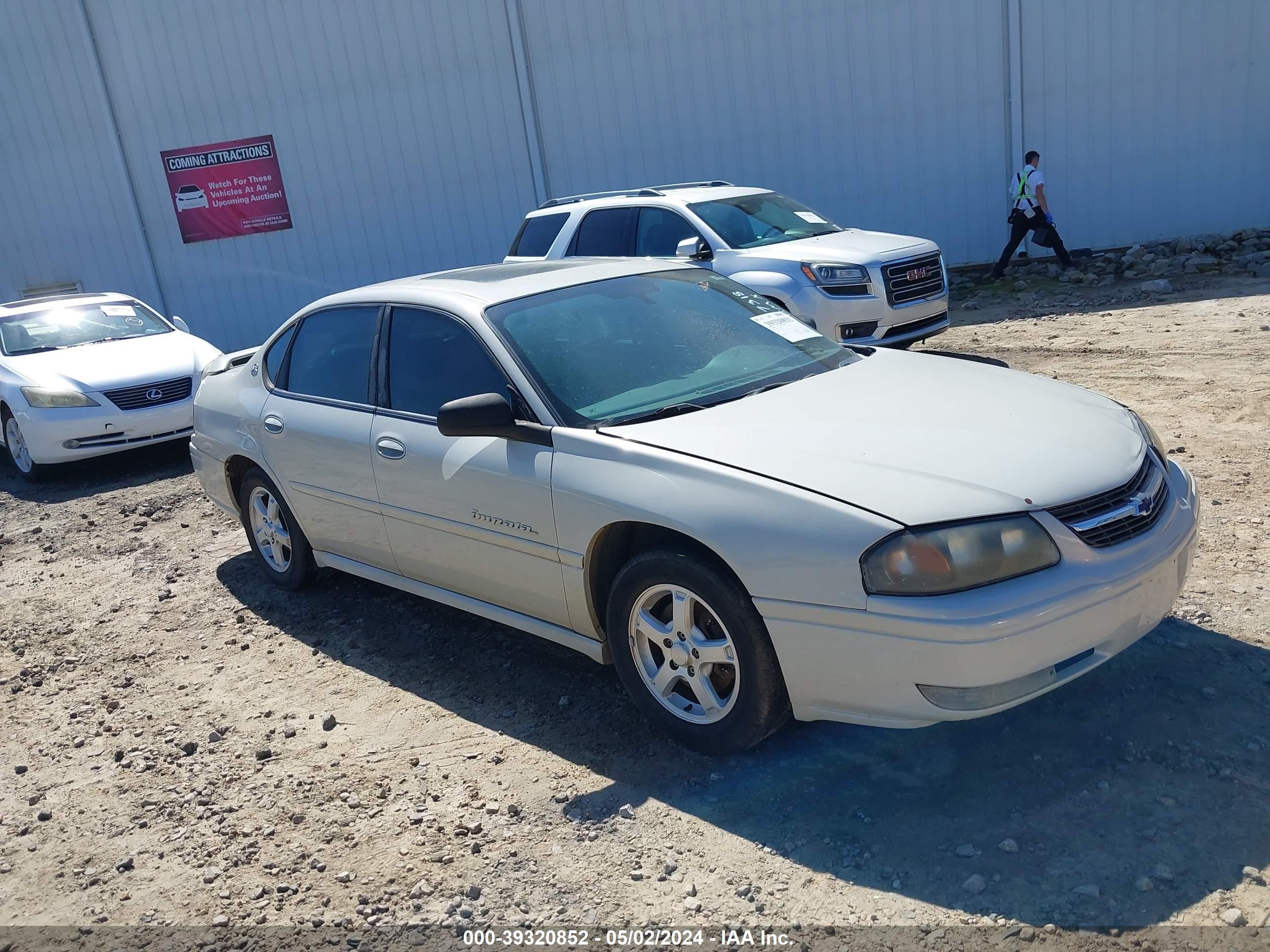 CHEVROLET IMPALA 2004 2g1wh52k249447318