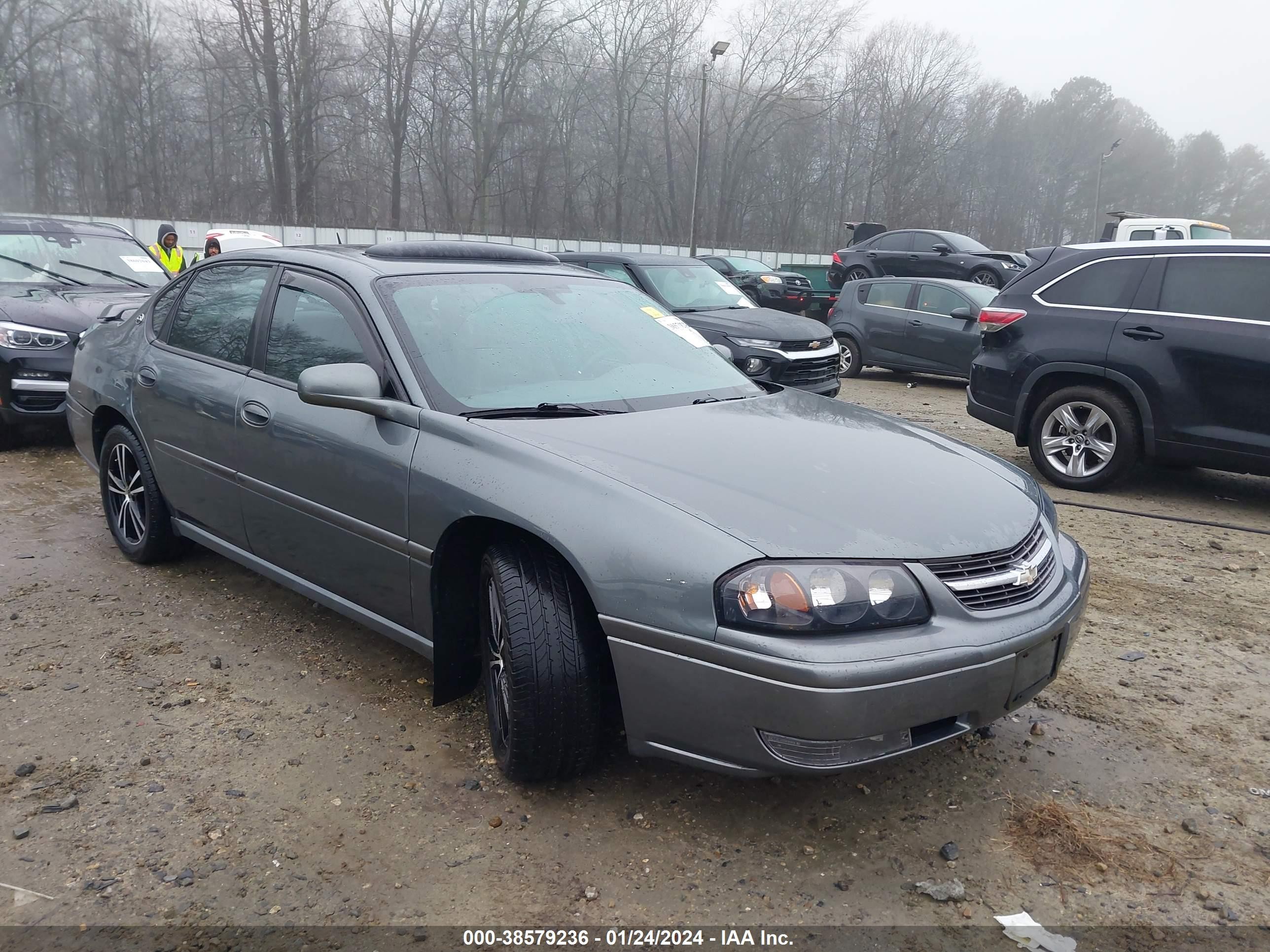 CHEVROLET IMPALA 2005 2g1wh52k259315421