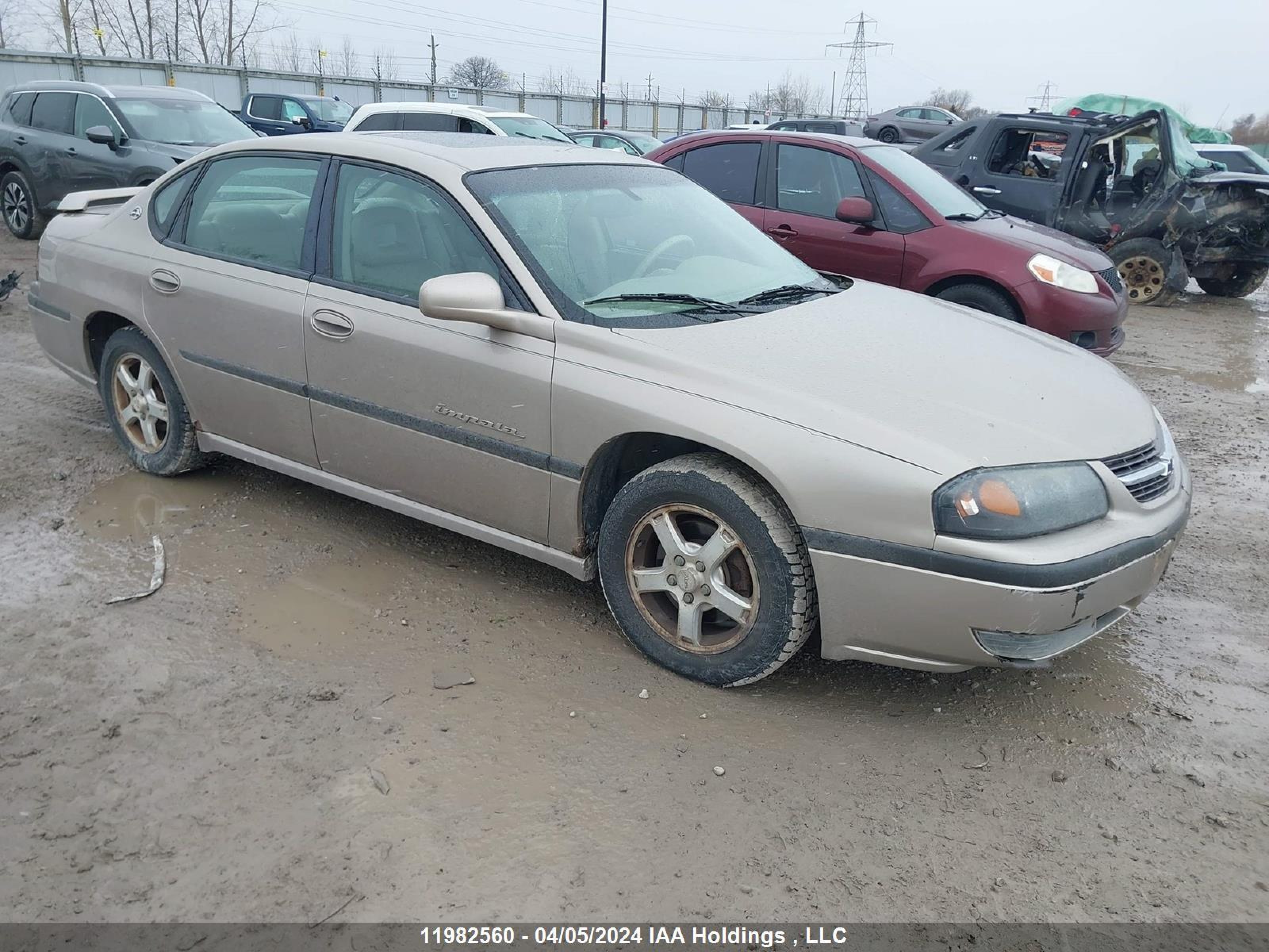 CHEVROLET IMPALA 2003 2g1wh52k339436634