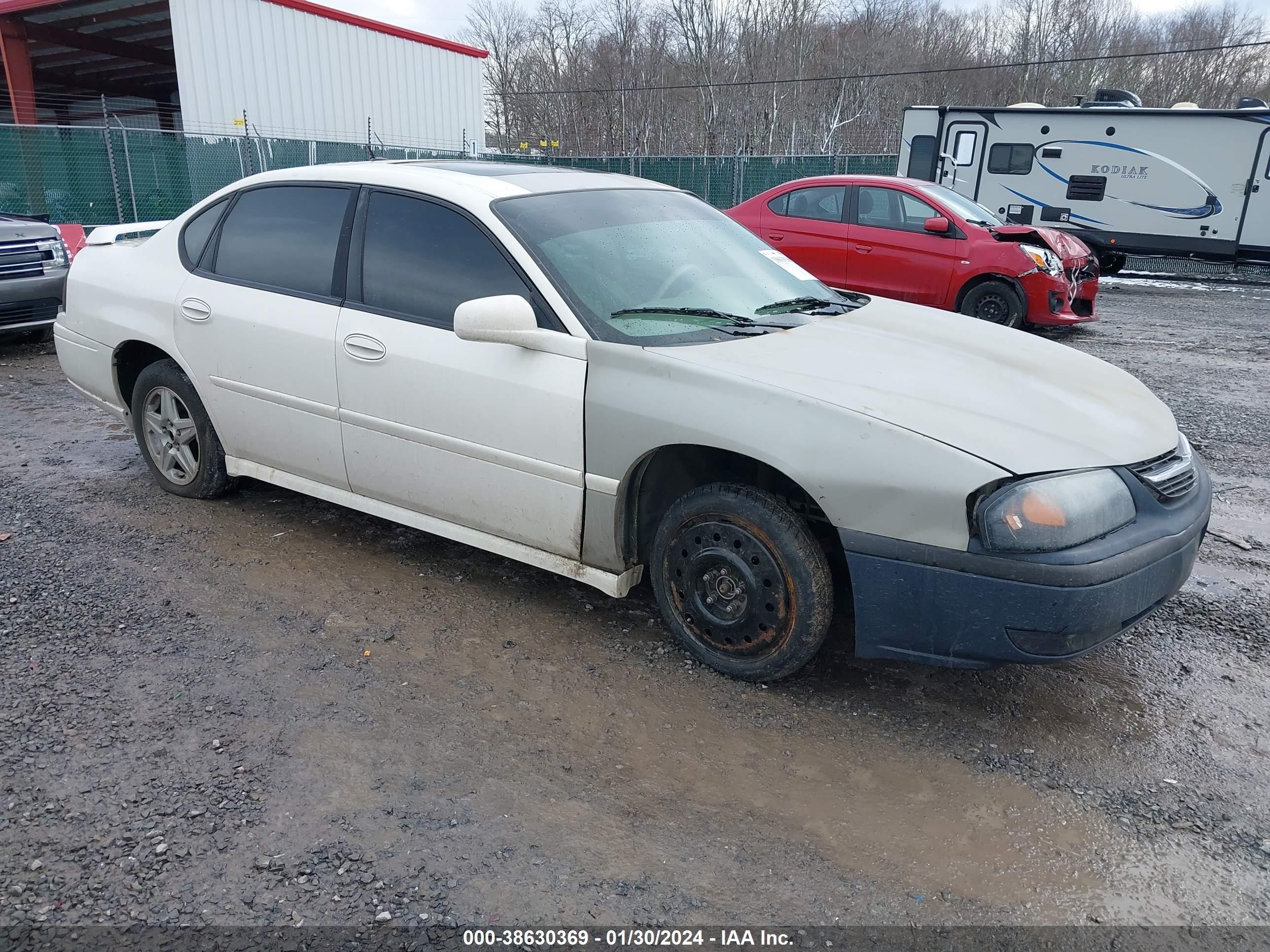 CHEVROLET IMPALA 2005 2g1wh52k359162743