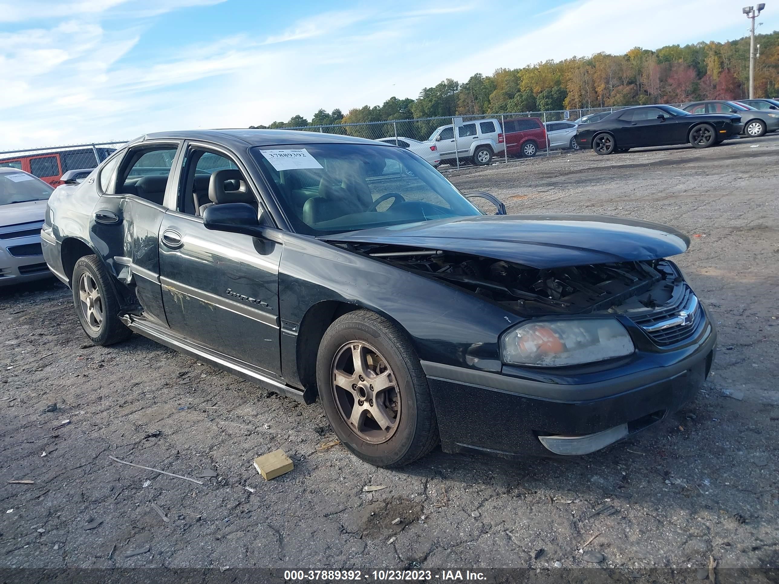 CHEVROLET IMPALA 2003 2g1wh52k439212661