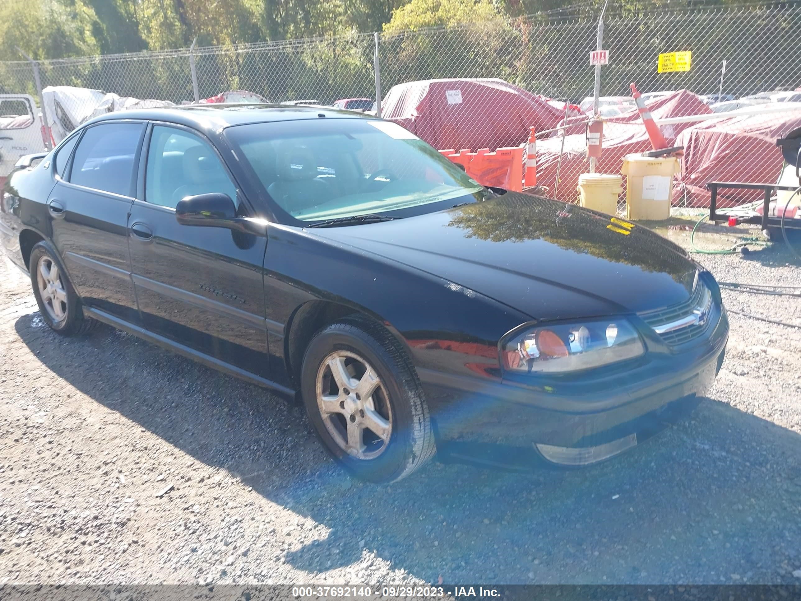 CHEVROLET IMPALA 2003 2g1wh52k439448565