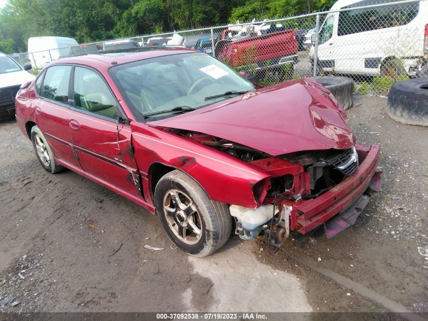 CHEVROLET IMPALA 2005 2g1wh52k459202473