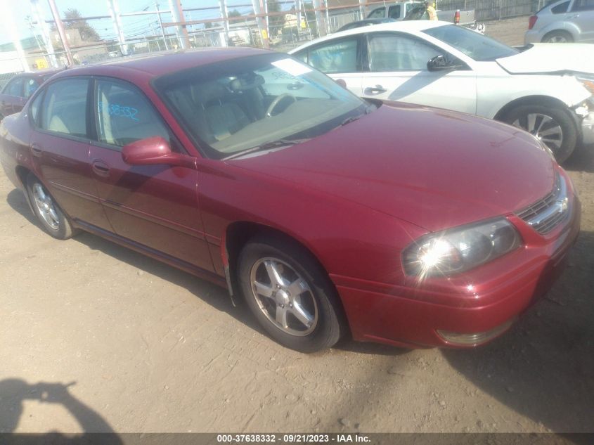 CHEVROLET IMPALA 2005 2g1wh52k459315744