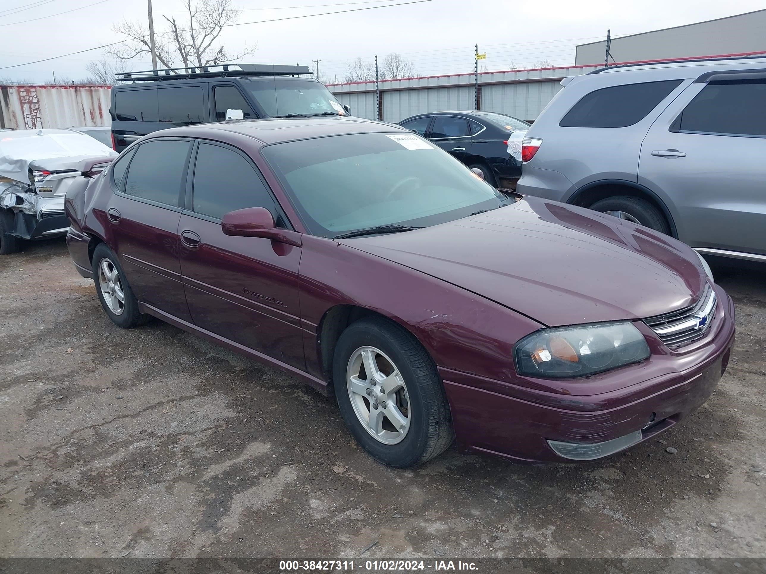 CHEVROLET IMPALA 2004 2g1wh52k549127815